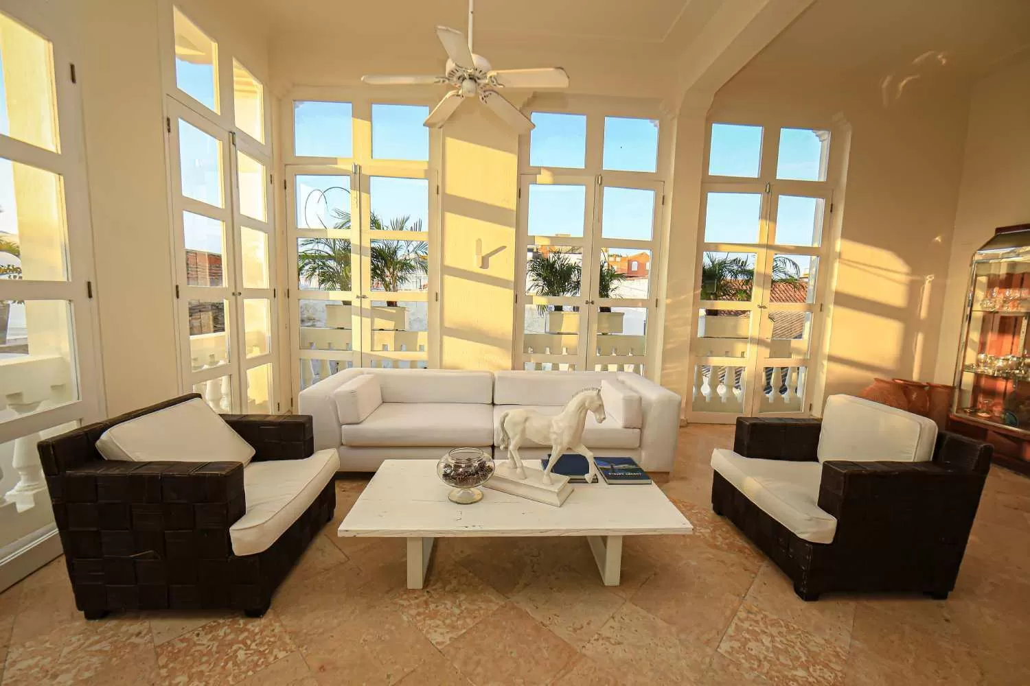 Living room in Casa Diluca Cartagena Hotel Boutique