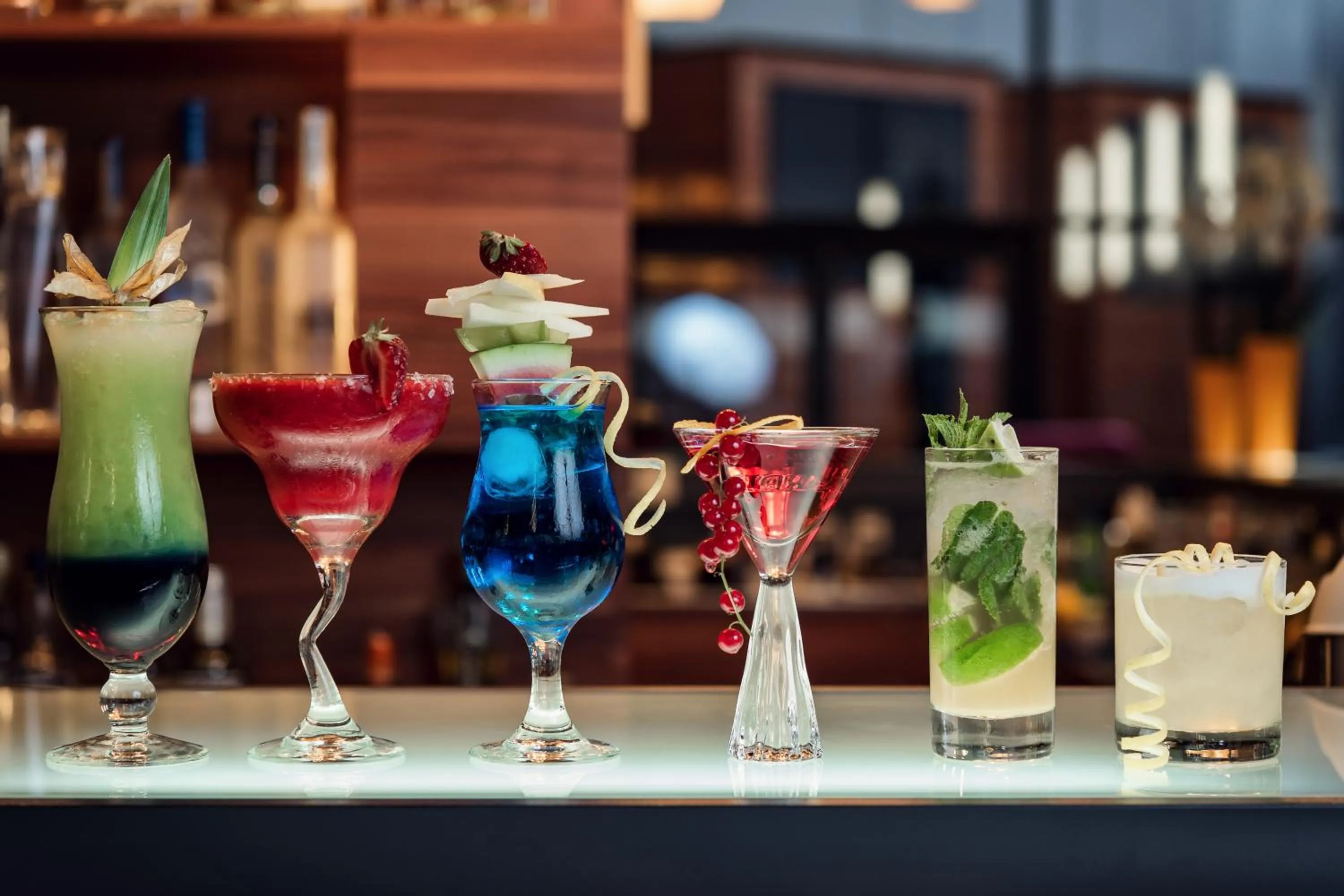 Alcoholic drinks in Warsaw Plaza Hotel