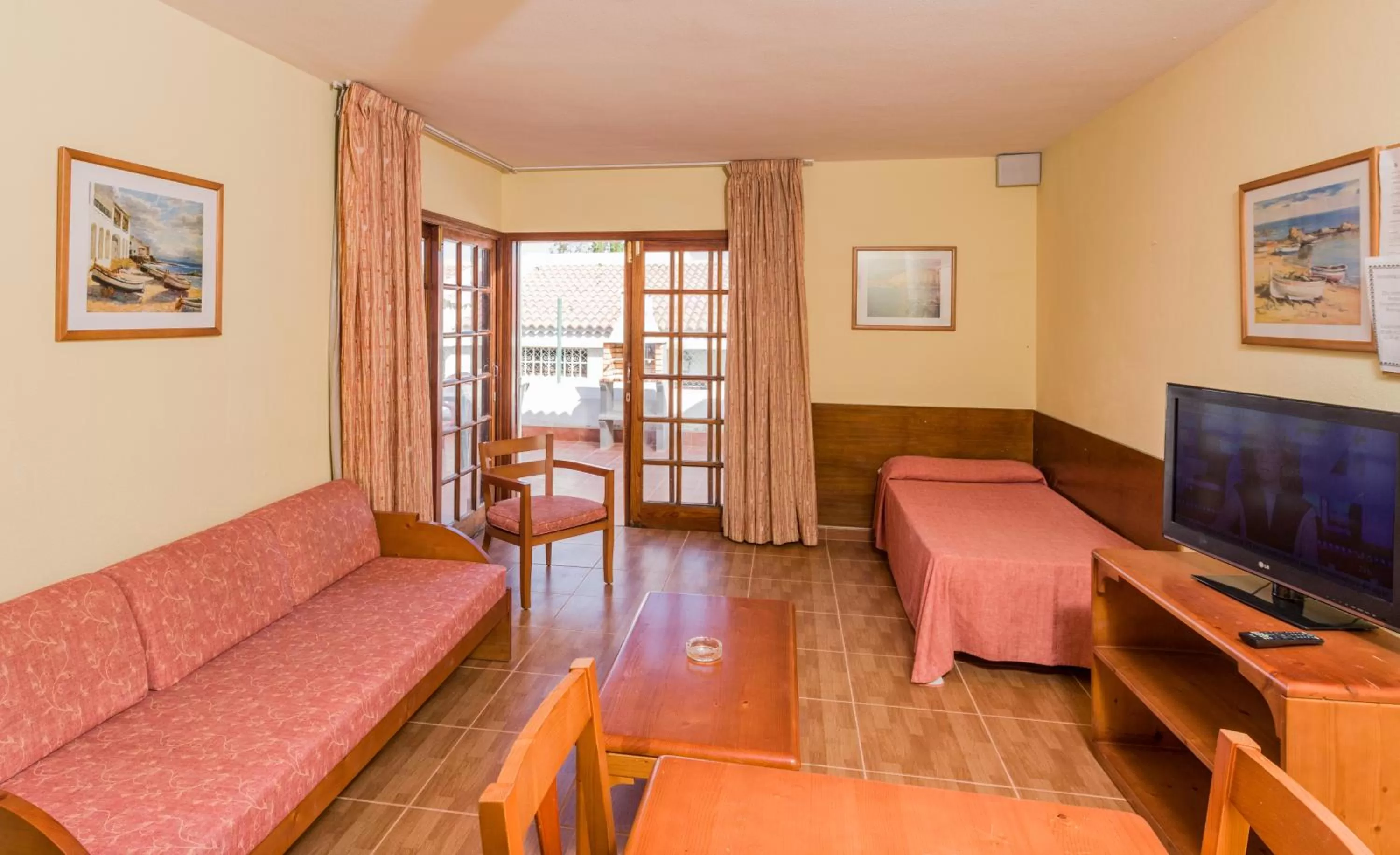 Living room in Apartamentos Tinerfe Garden