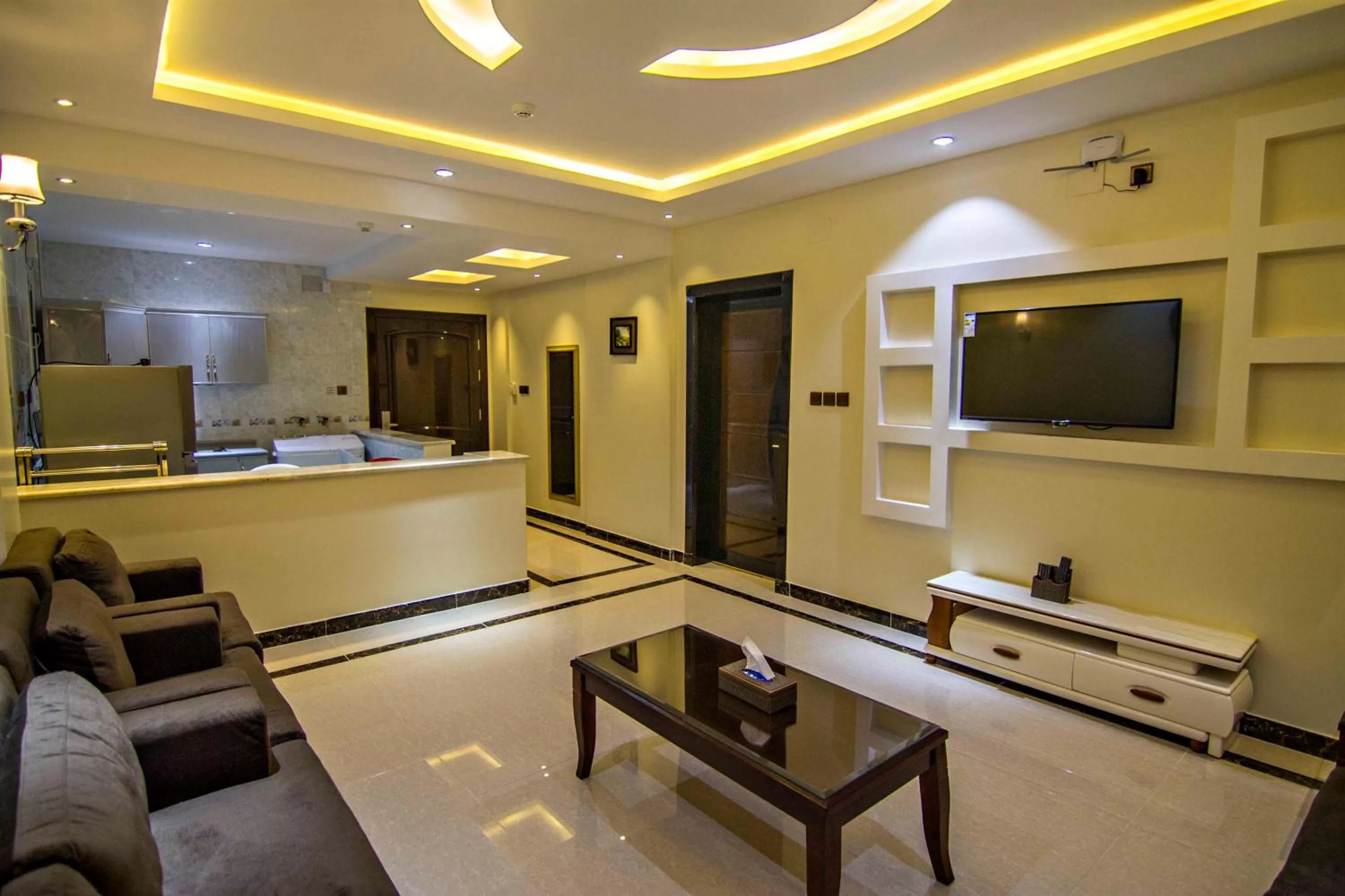 Seating Area in Dreams Houses furnished Suites