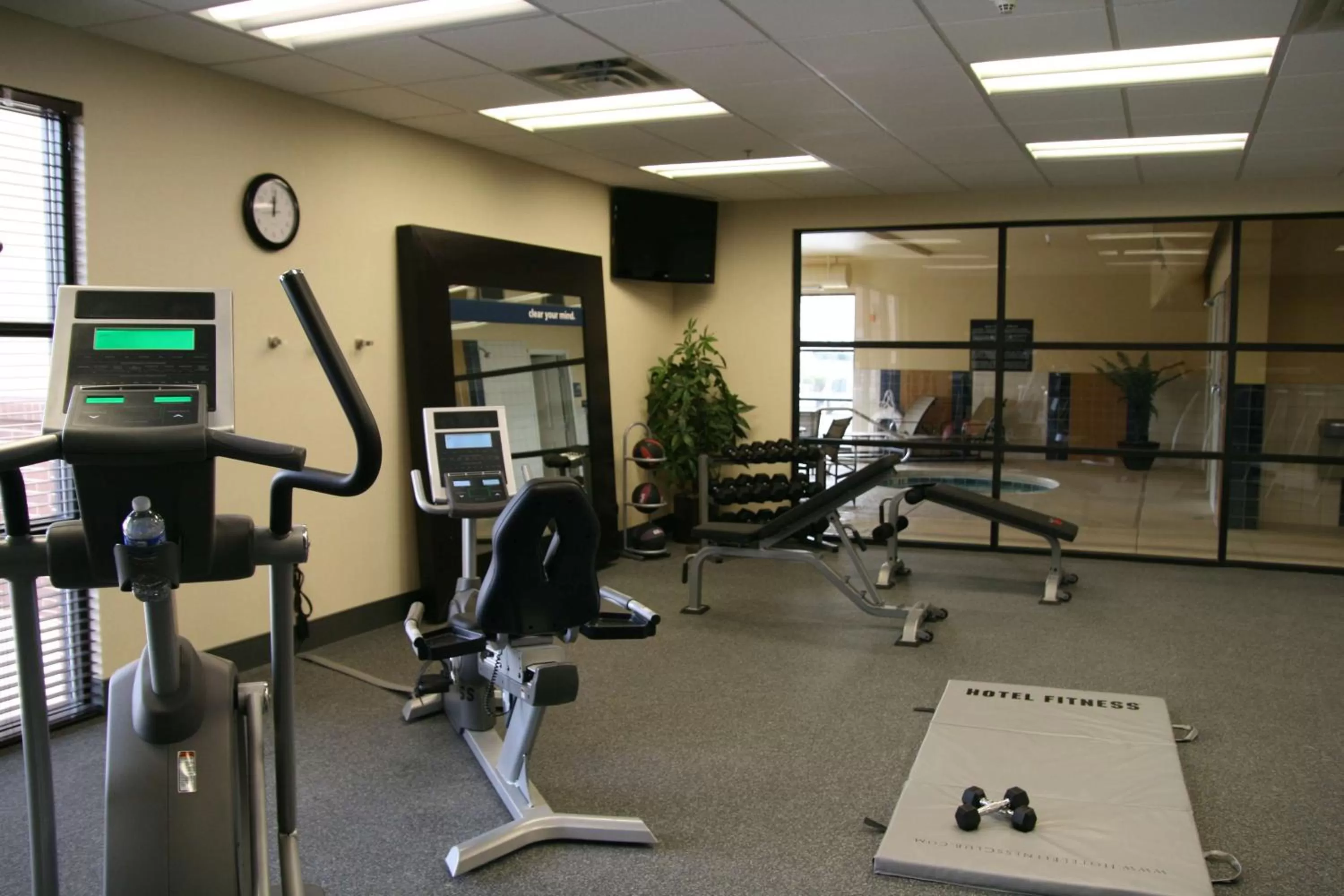Fitness centre/facilities in Hampton Inn and Suites Pueblo/North