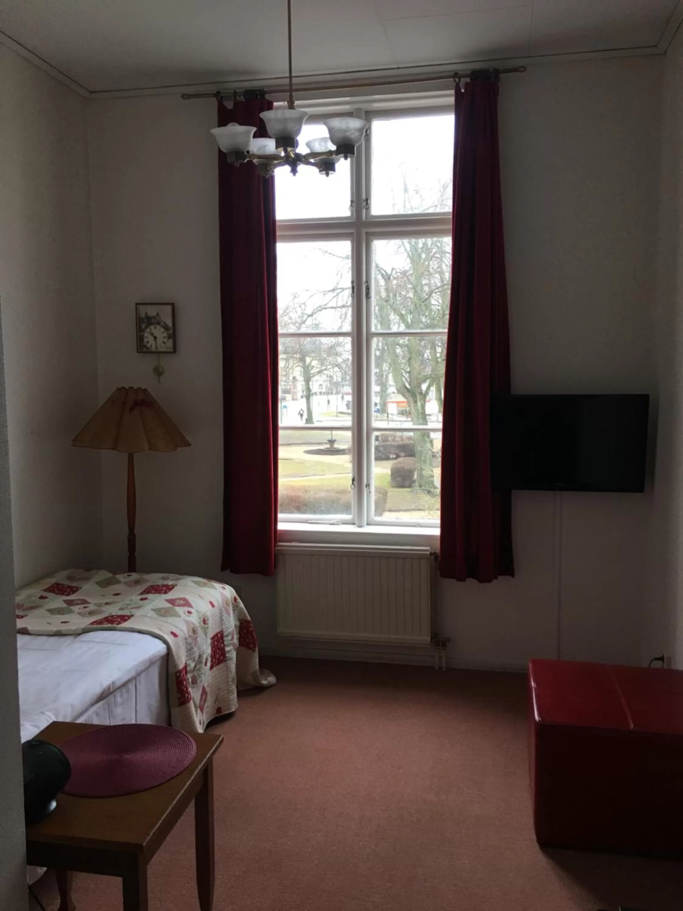 Bedroom, Bed in Hotell Läckö