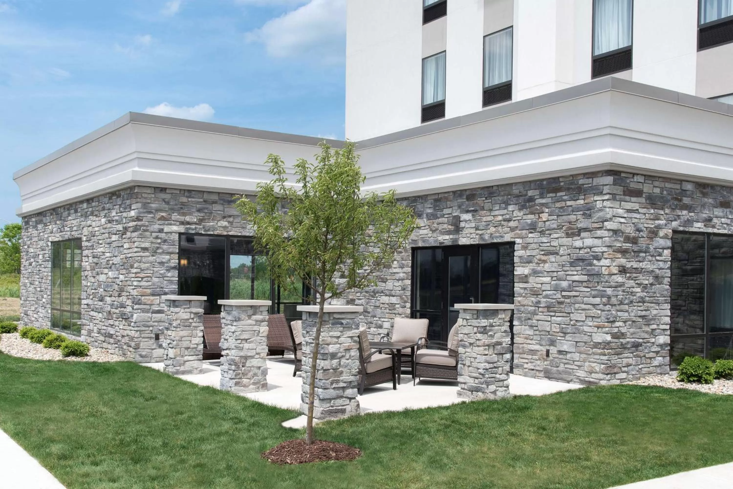 Property building in Hampton Inn and Suites Michigan City