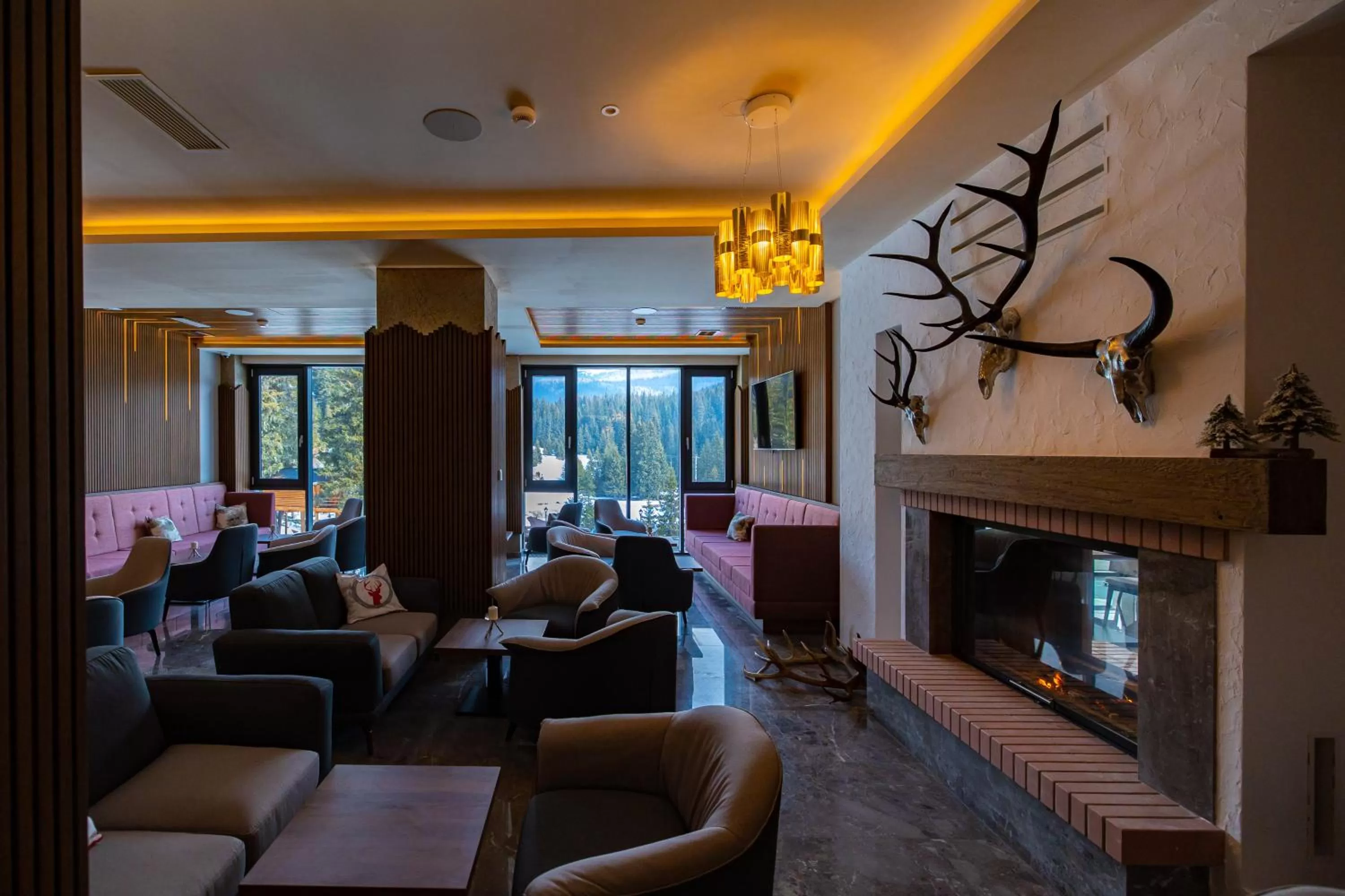 Lounge or bar in Hotel Belmont & Spa