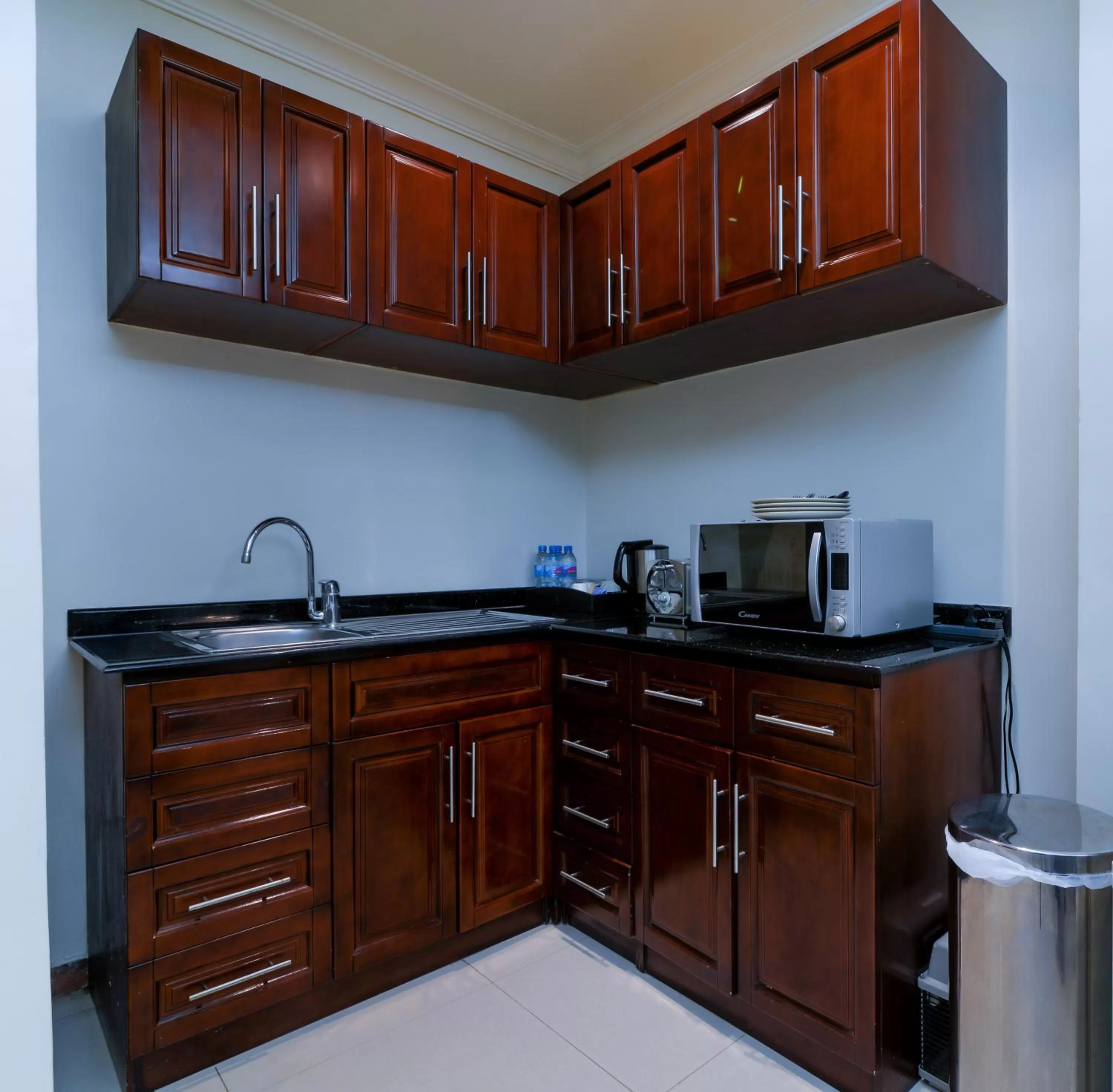 Kitchen or kitchenette in Tanzanite Executive Suites