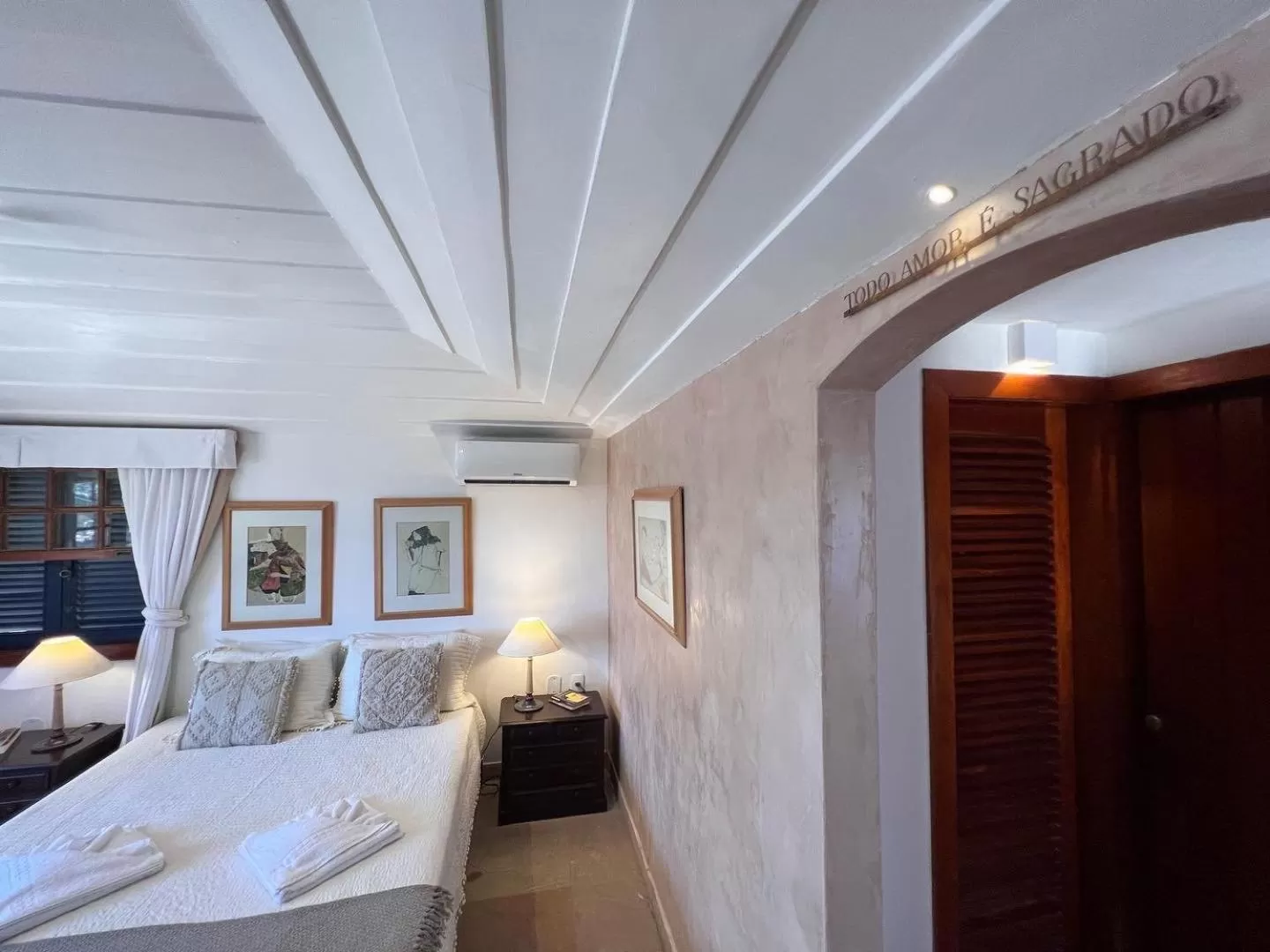 Bedroom in Pousada Blanca Mar