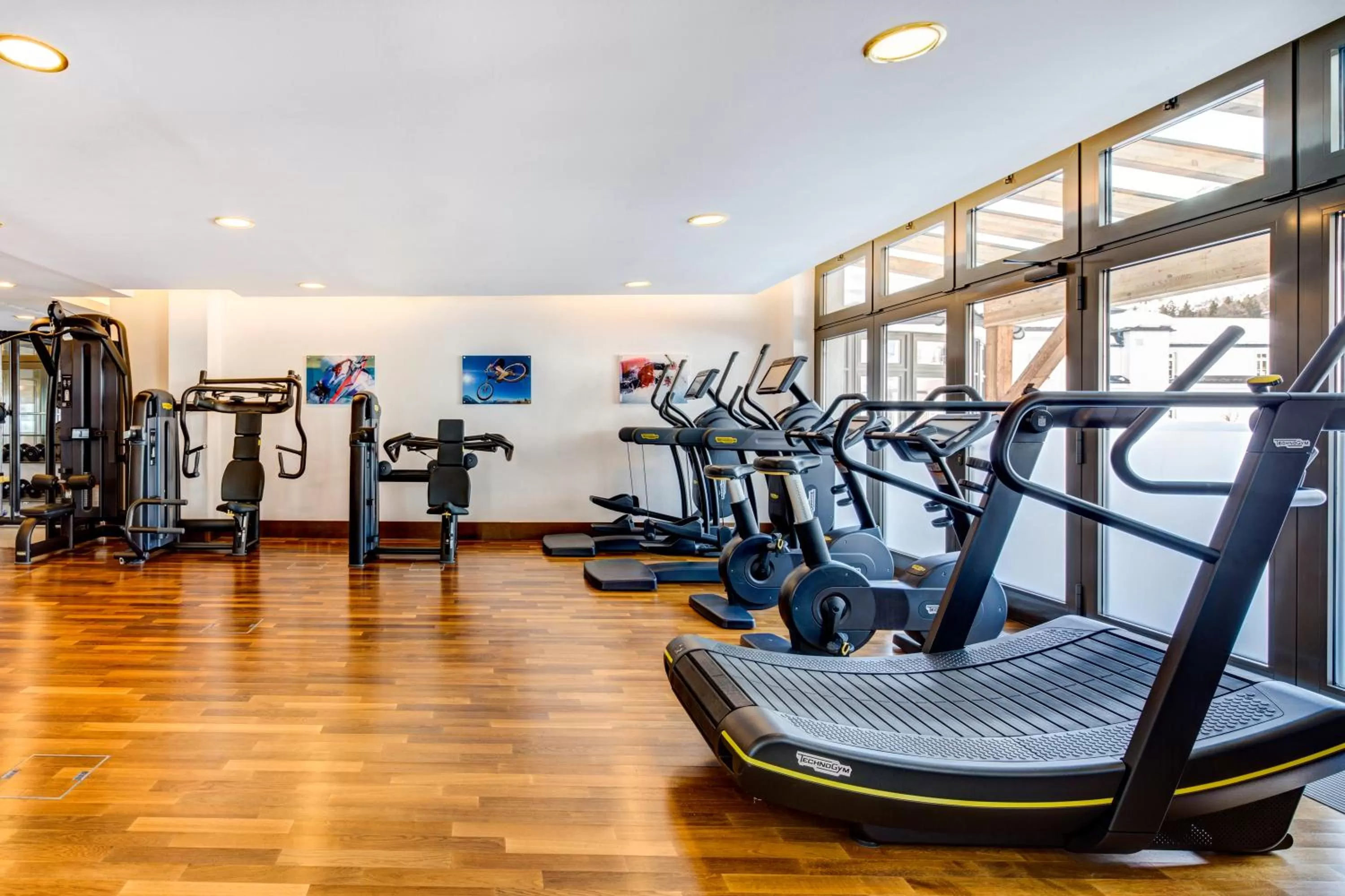 Fitness centre/facilities in Grand Hotel des Bains Kempinski