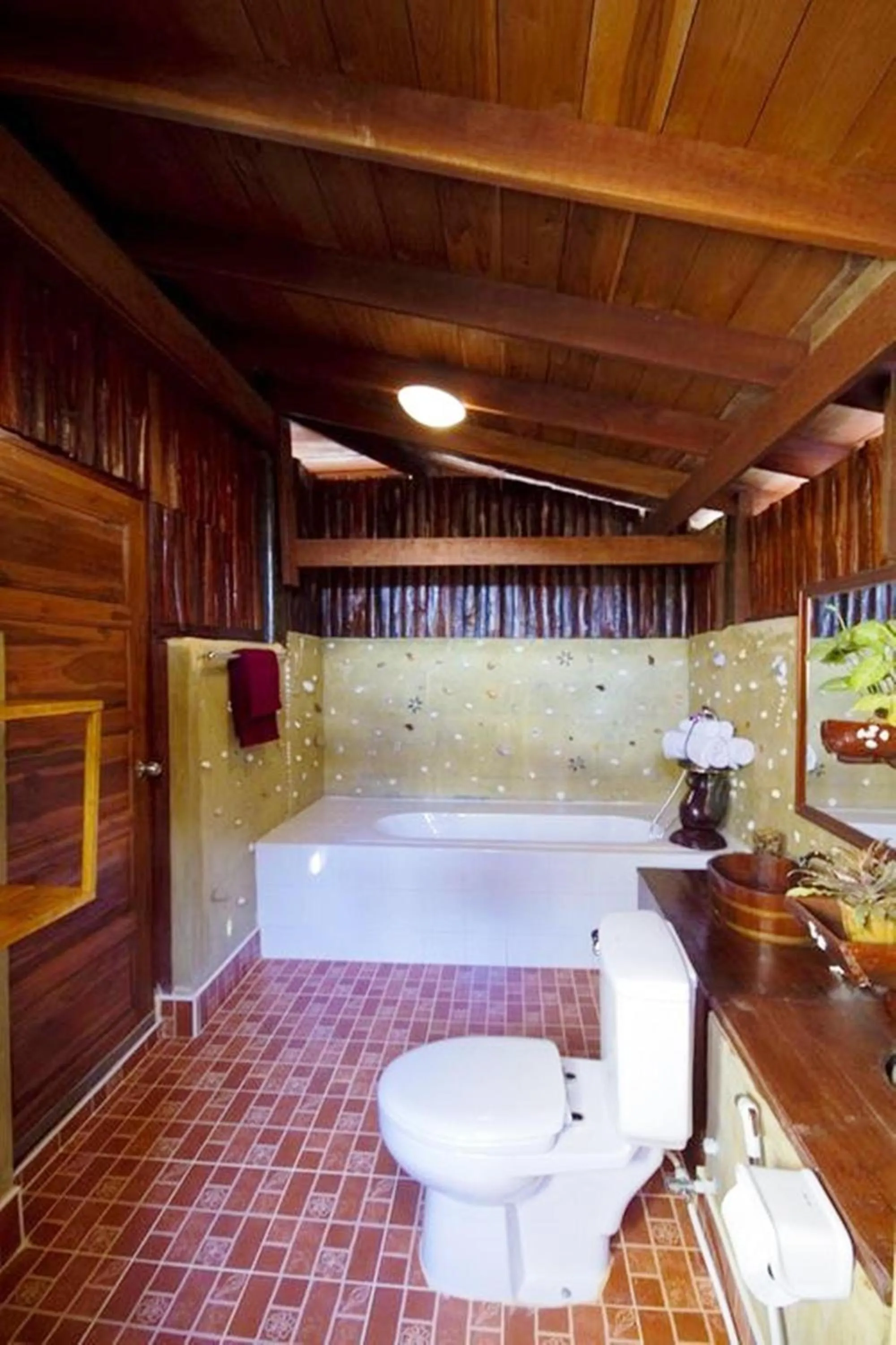 Bathroom in Lipa Bay Resort