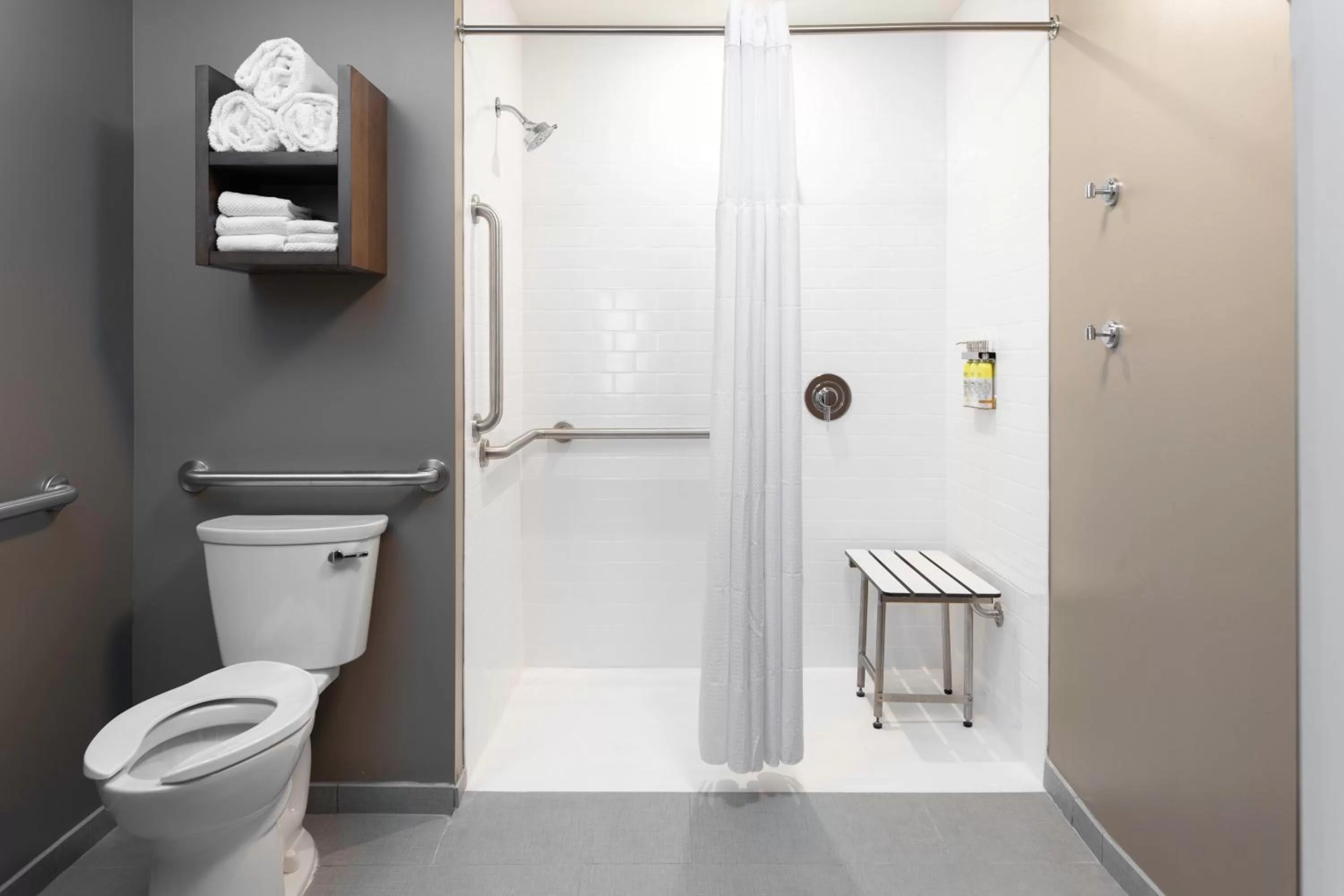 King Studio Suite with Mobility Accessible Roll In Shower -  Non-Smoking in Staybridge Suites Montgomery - Downtown, an IHG Hotel