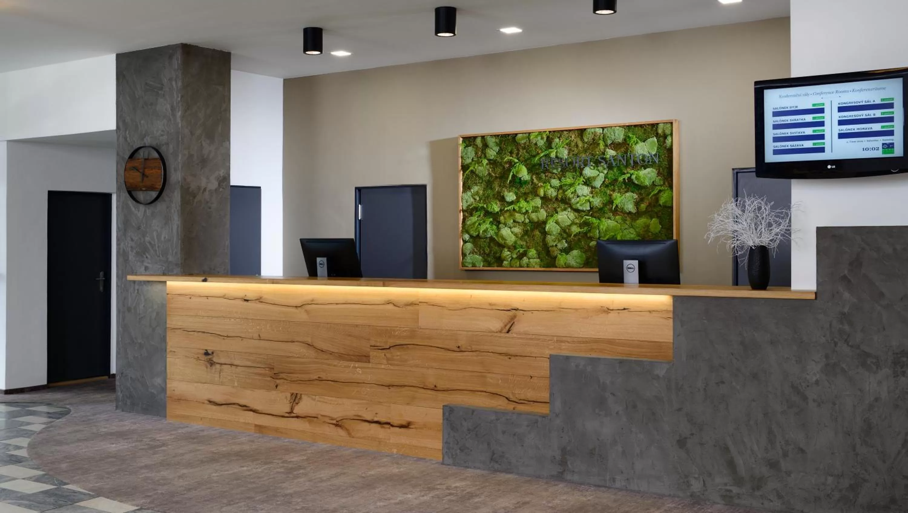 Lobby or reception in OREA Resort Santon Brno