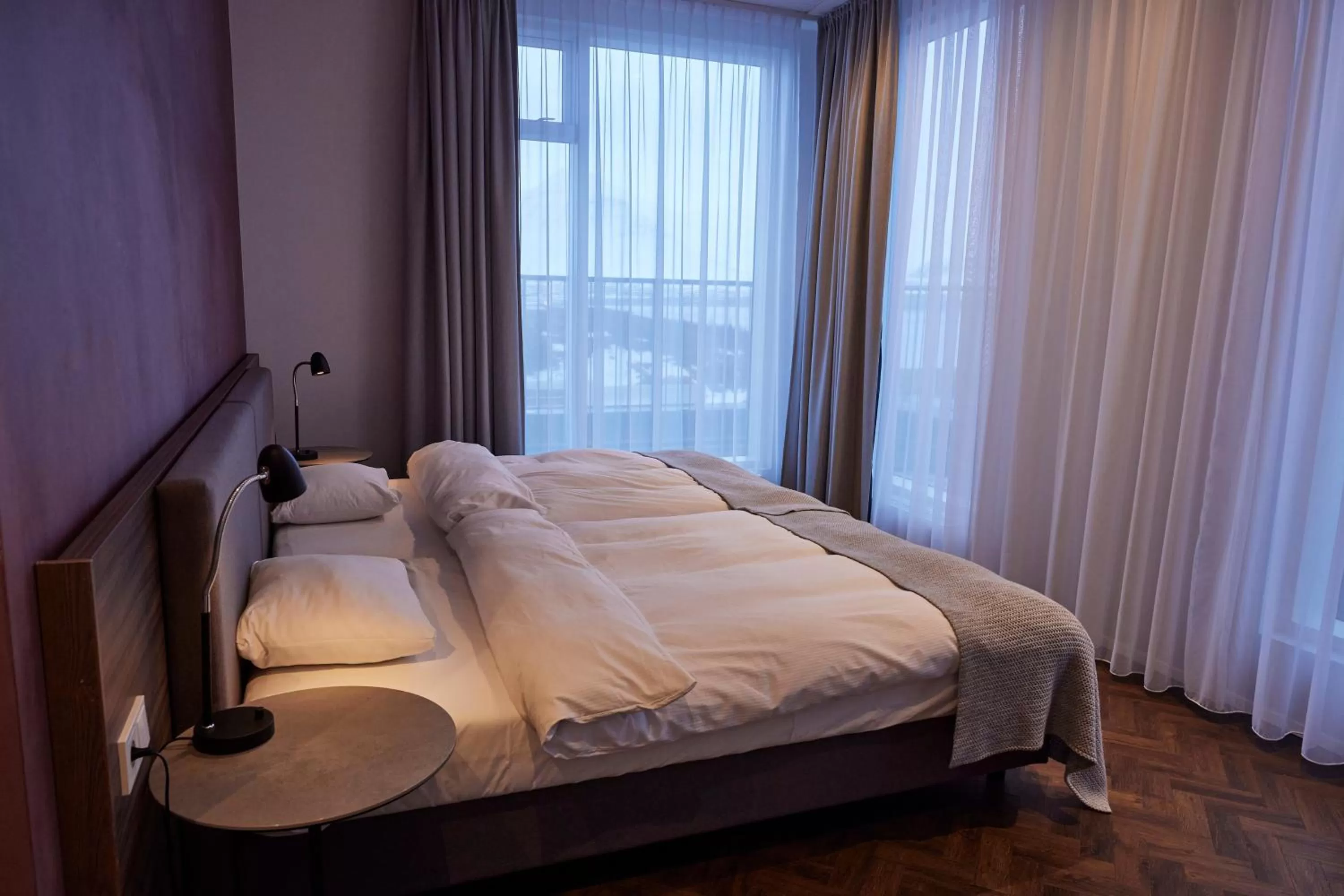 Bed in Hótel Vesturland