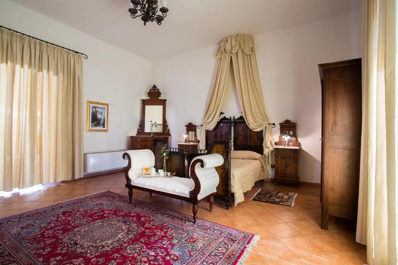 Bedroom in Castello di Altomonte