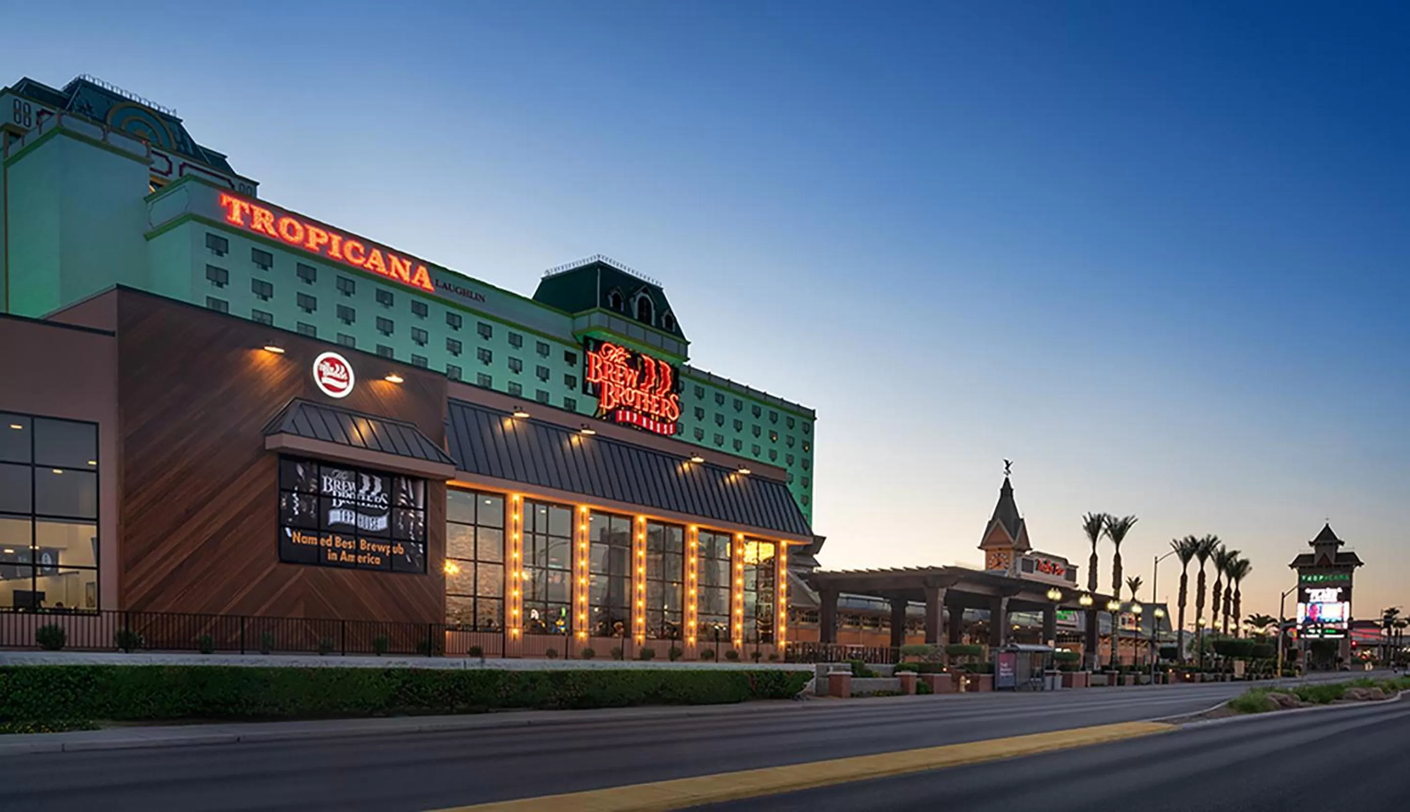 Property building in Tropicana Laughlin, A Caesars Destination