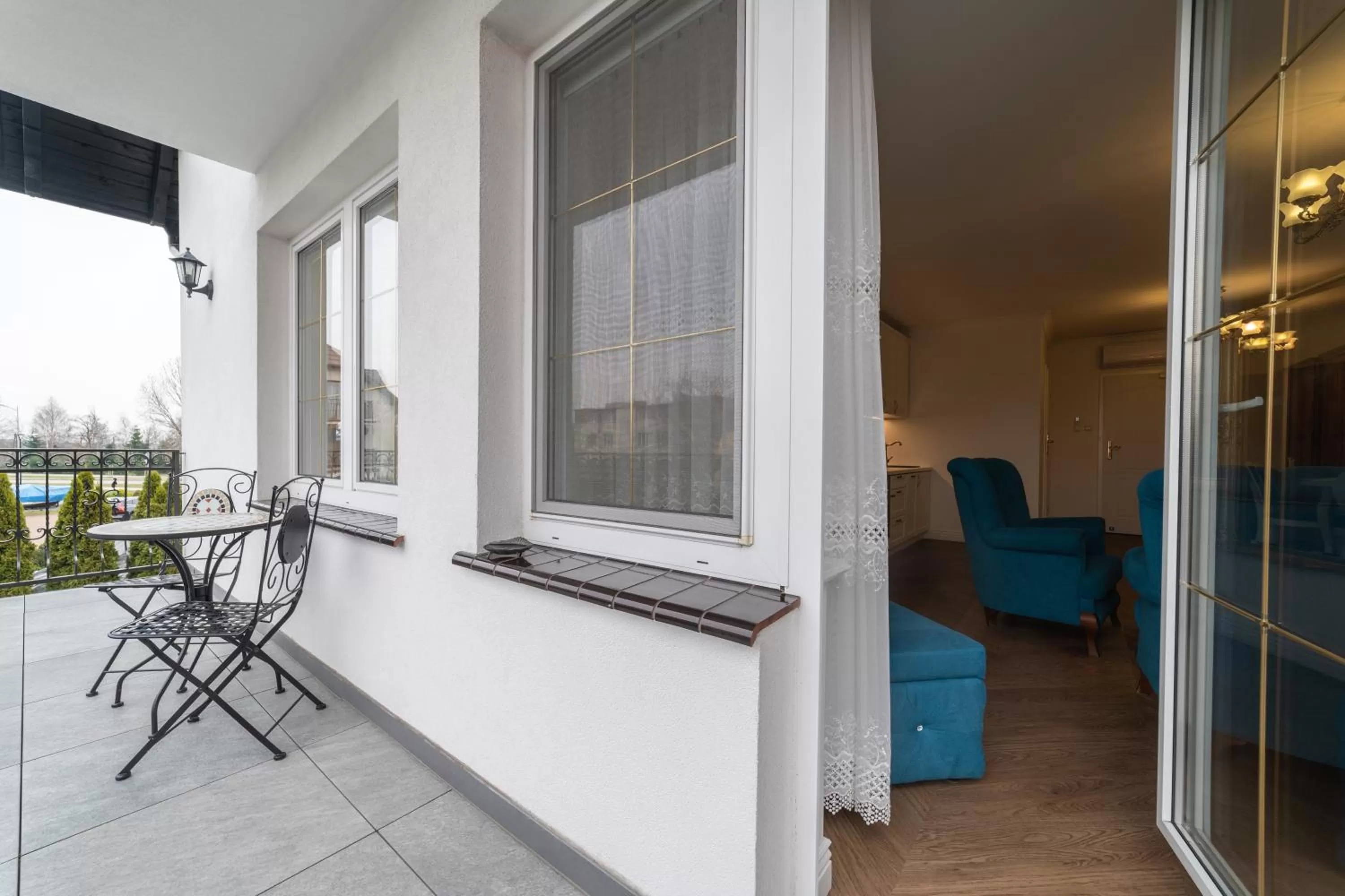 Balcony/Terrace in Pensjonat & Restauracja Admirał