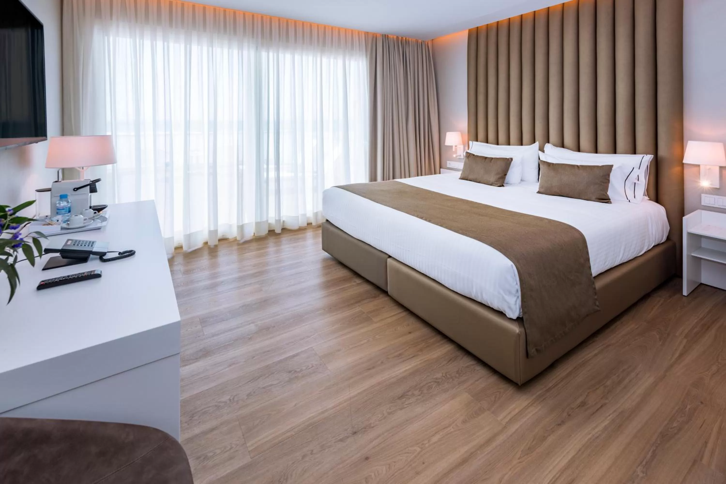 Bed in Hotel Playafels