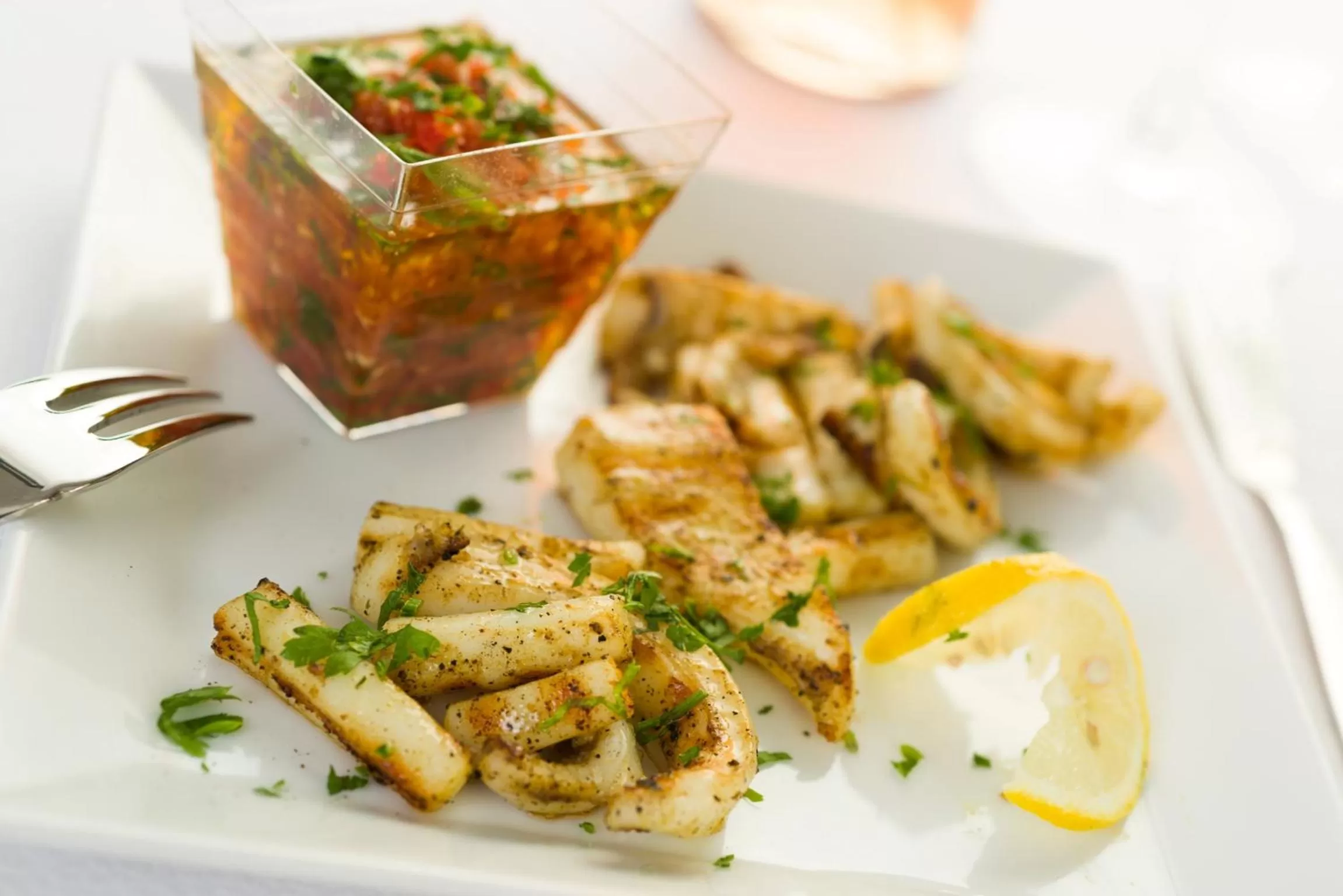 Food close-up in Golf Royal Hotel