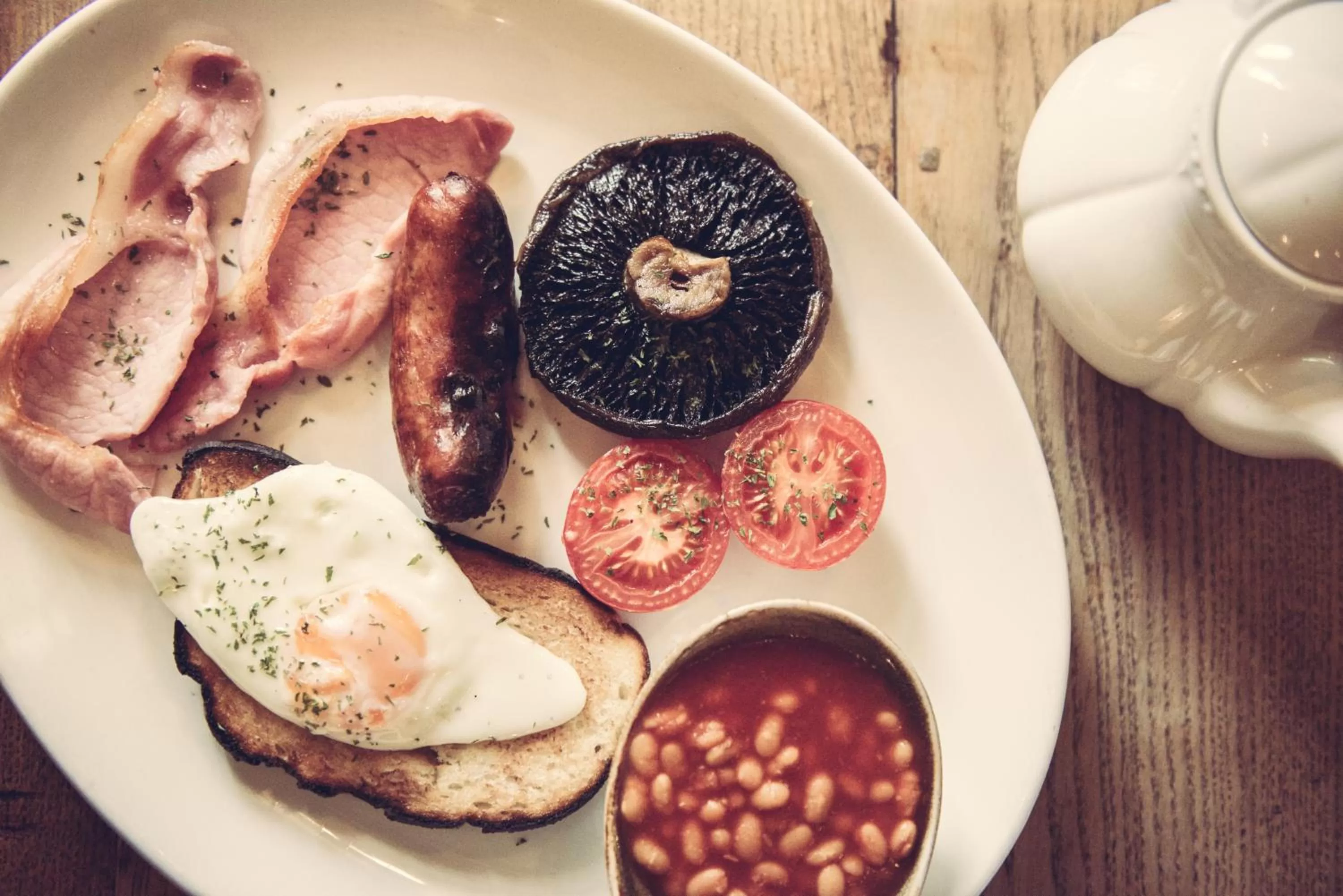 Food close-up in The Black Boy Inn