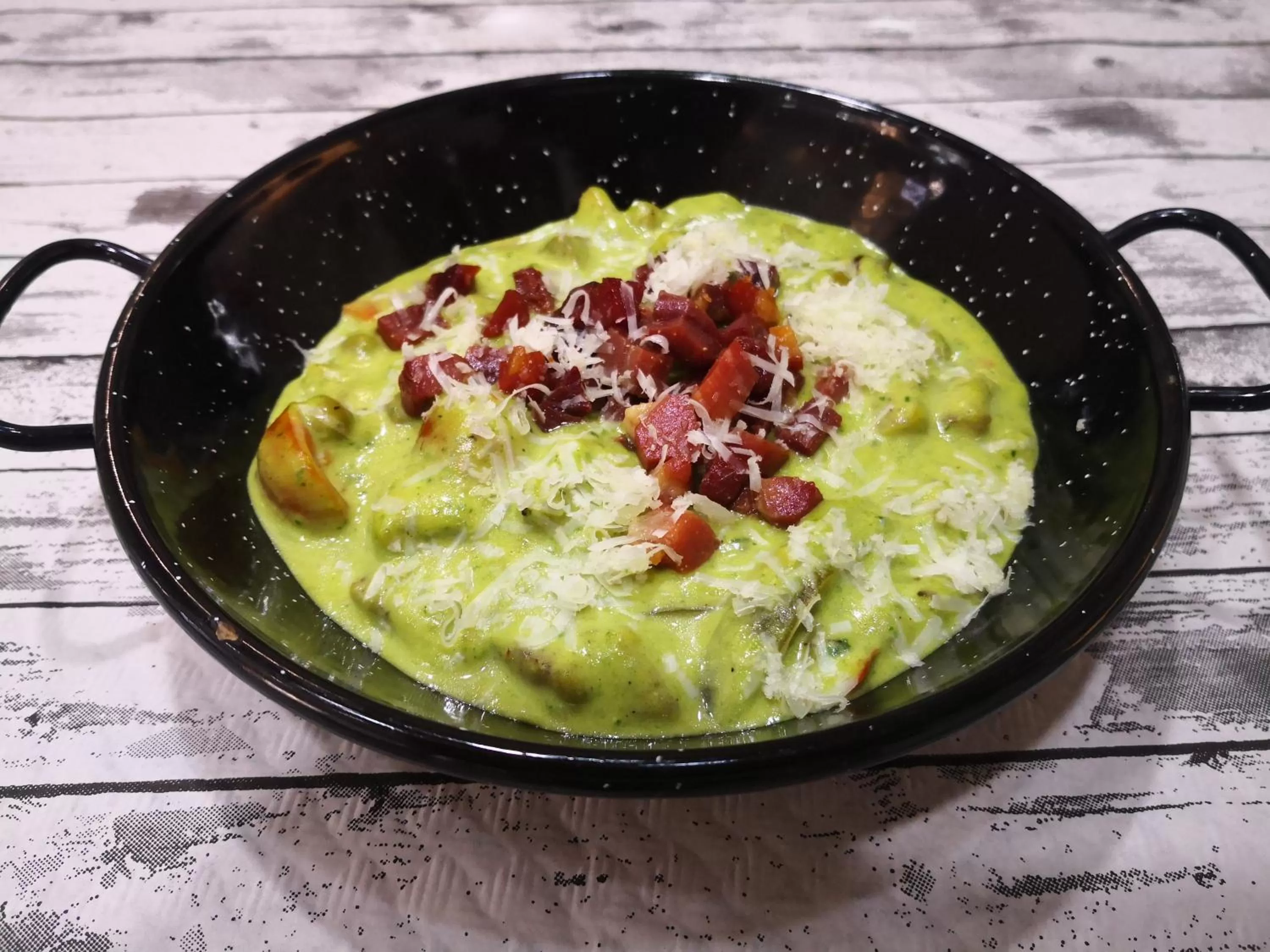 Food close-up in Hotel Aro'S