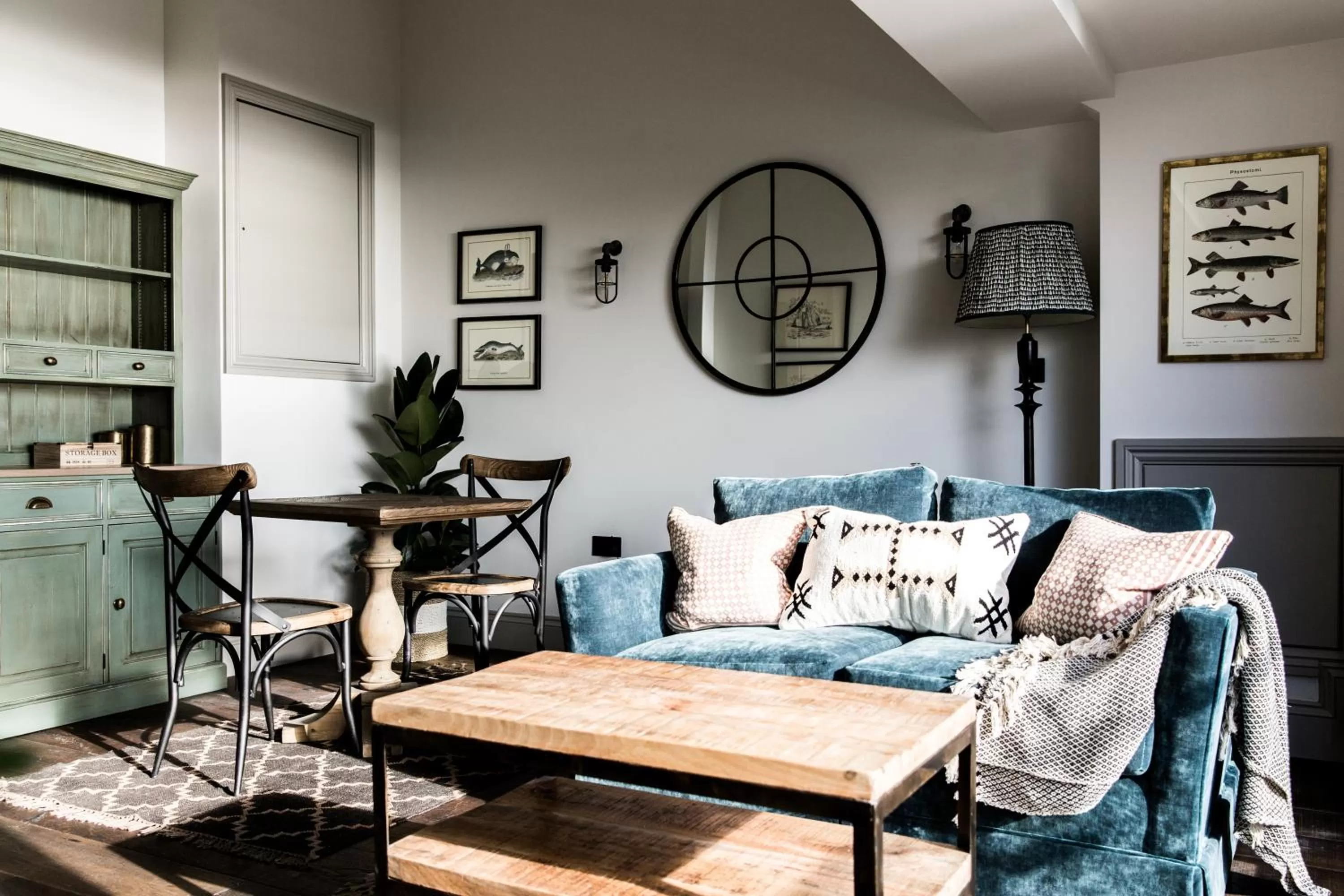 Living room in Gara Rock