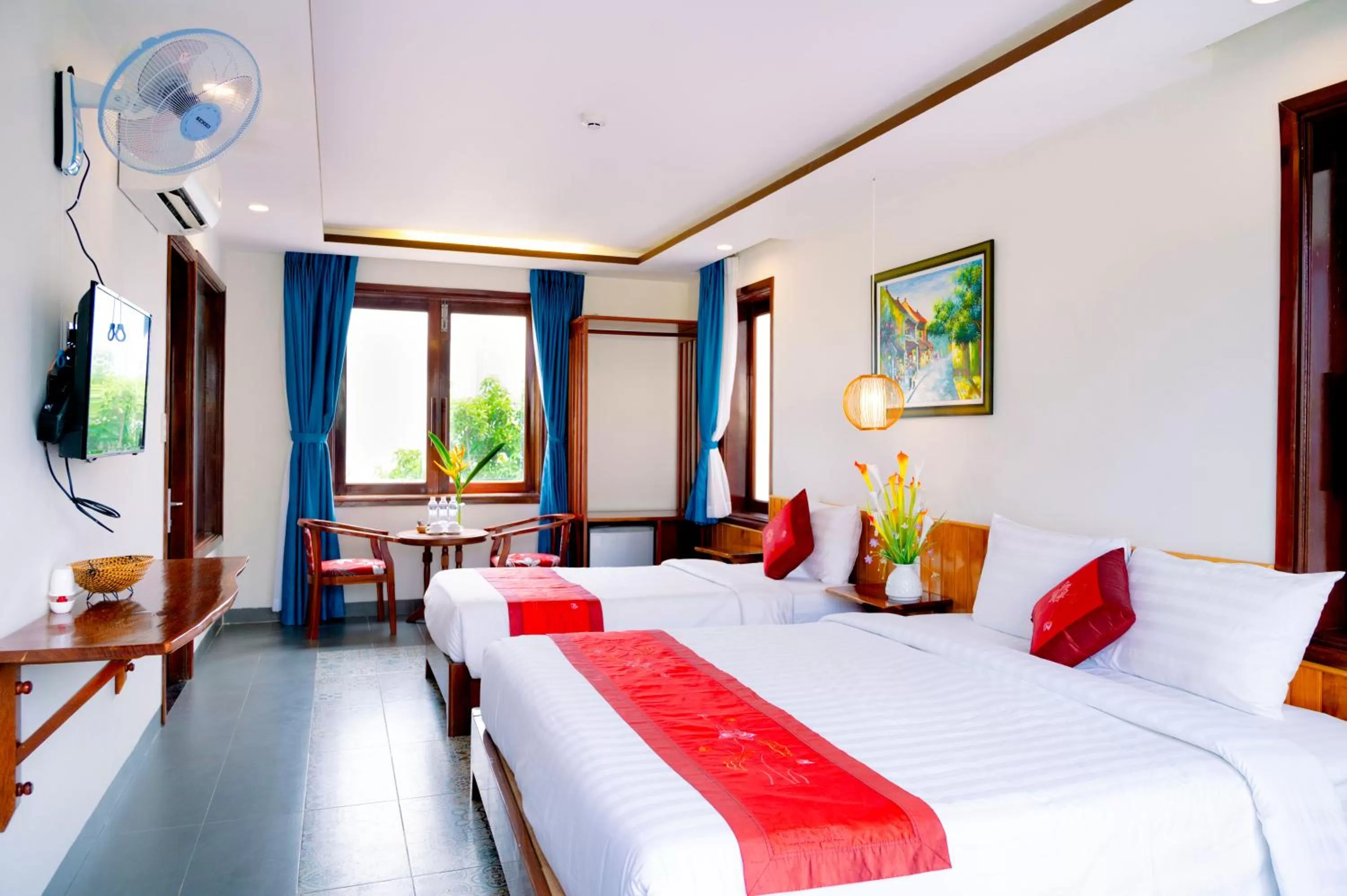Bed in Villa Loan A HOI AN