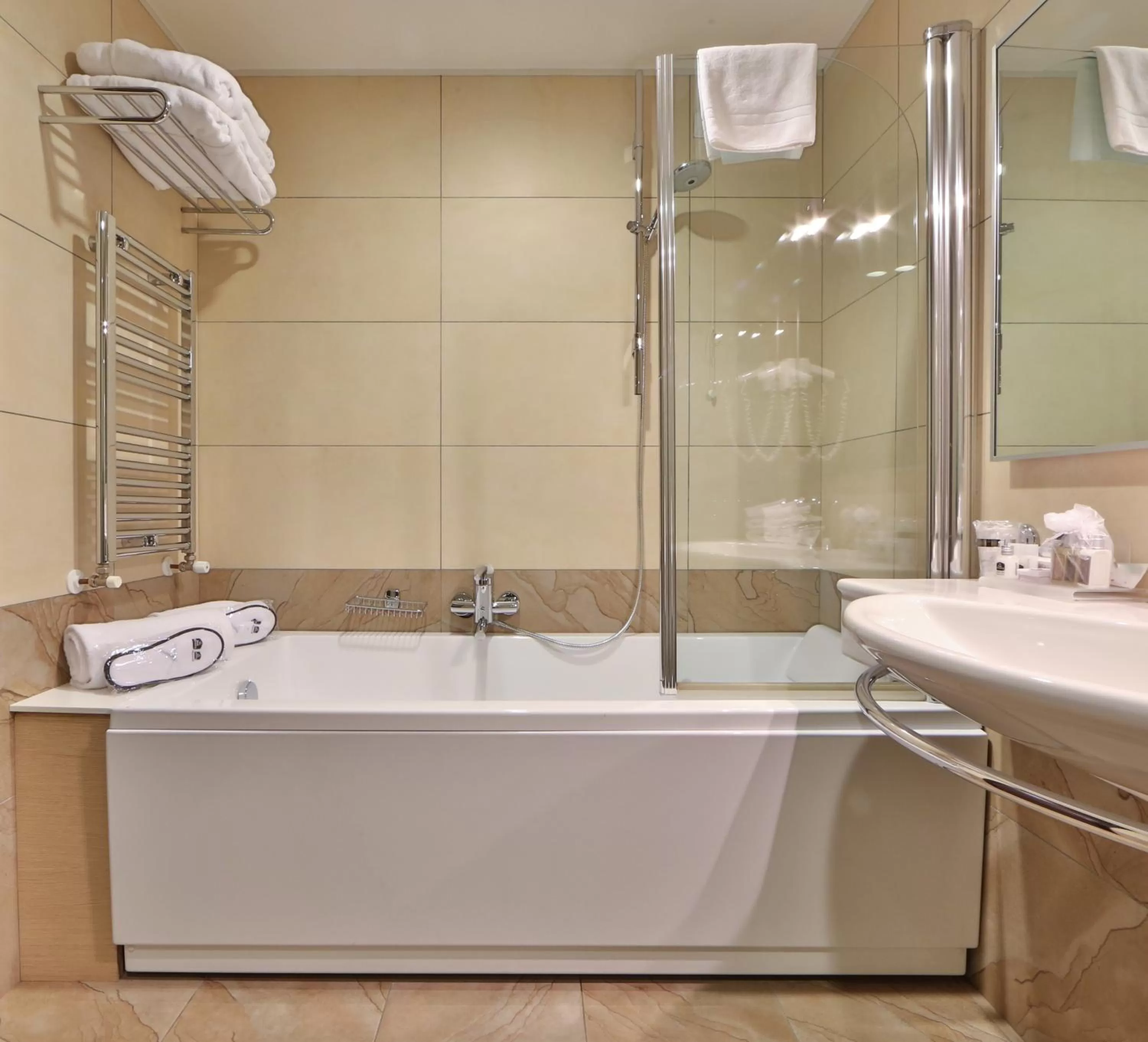 Shower in Best Western Plus Hotel Galileo Padova