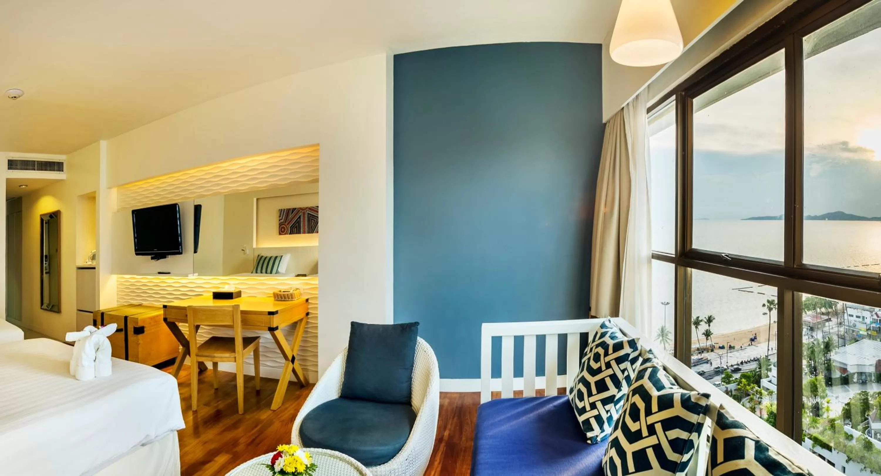 Decorative detail in Jomtien Palm Beach Hotel and Resort