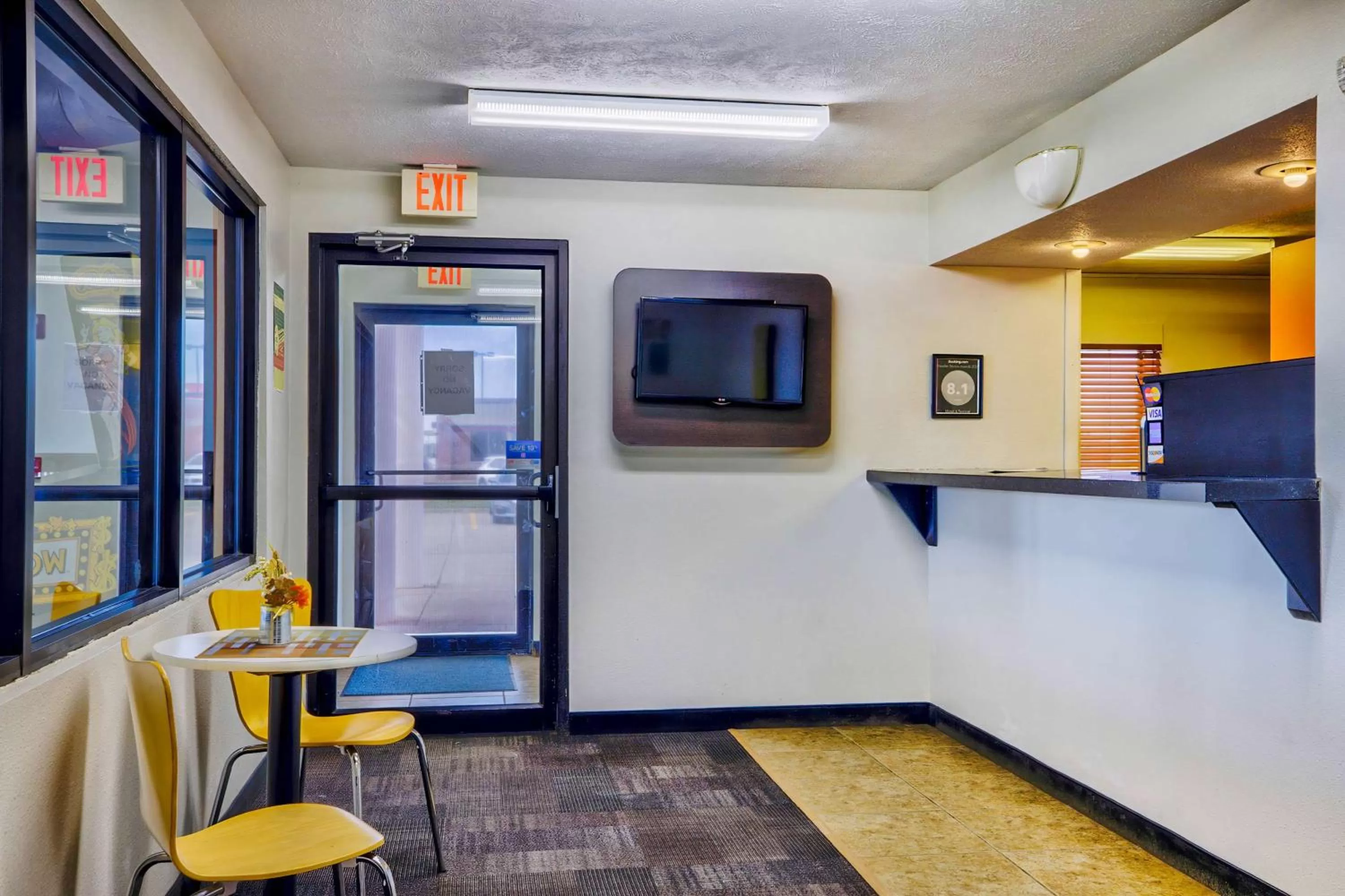 Lobby or reception in Motel 6-Percival, IA