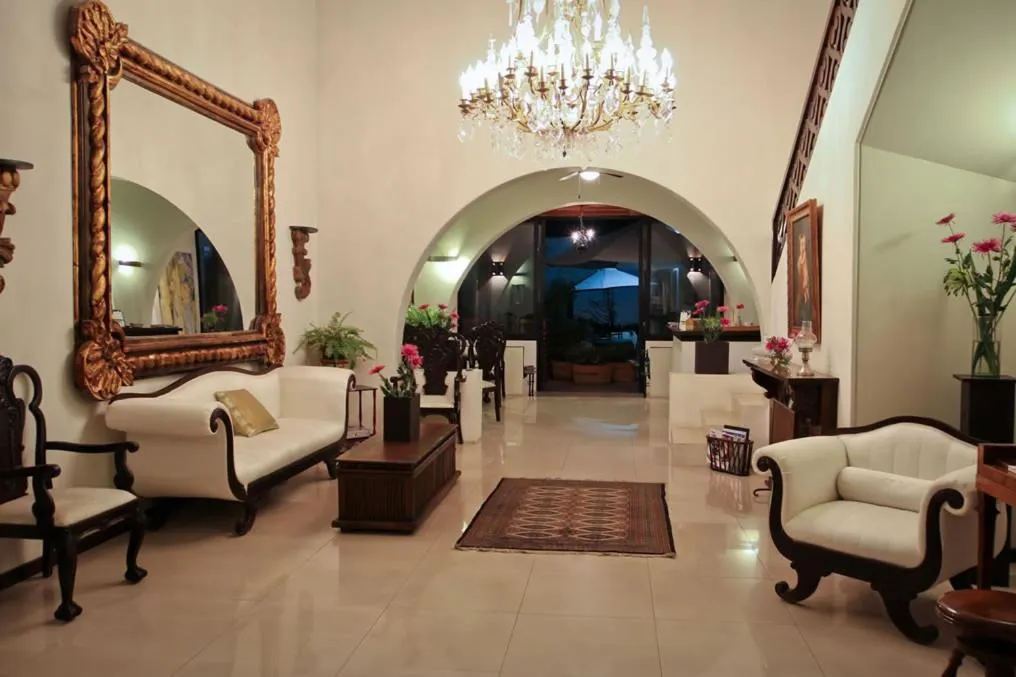 Lobby or reception in Casa Madonna