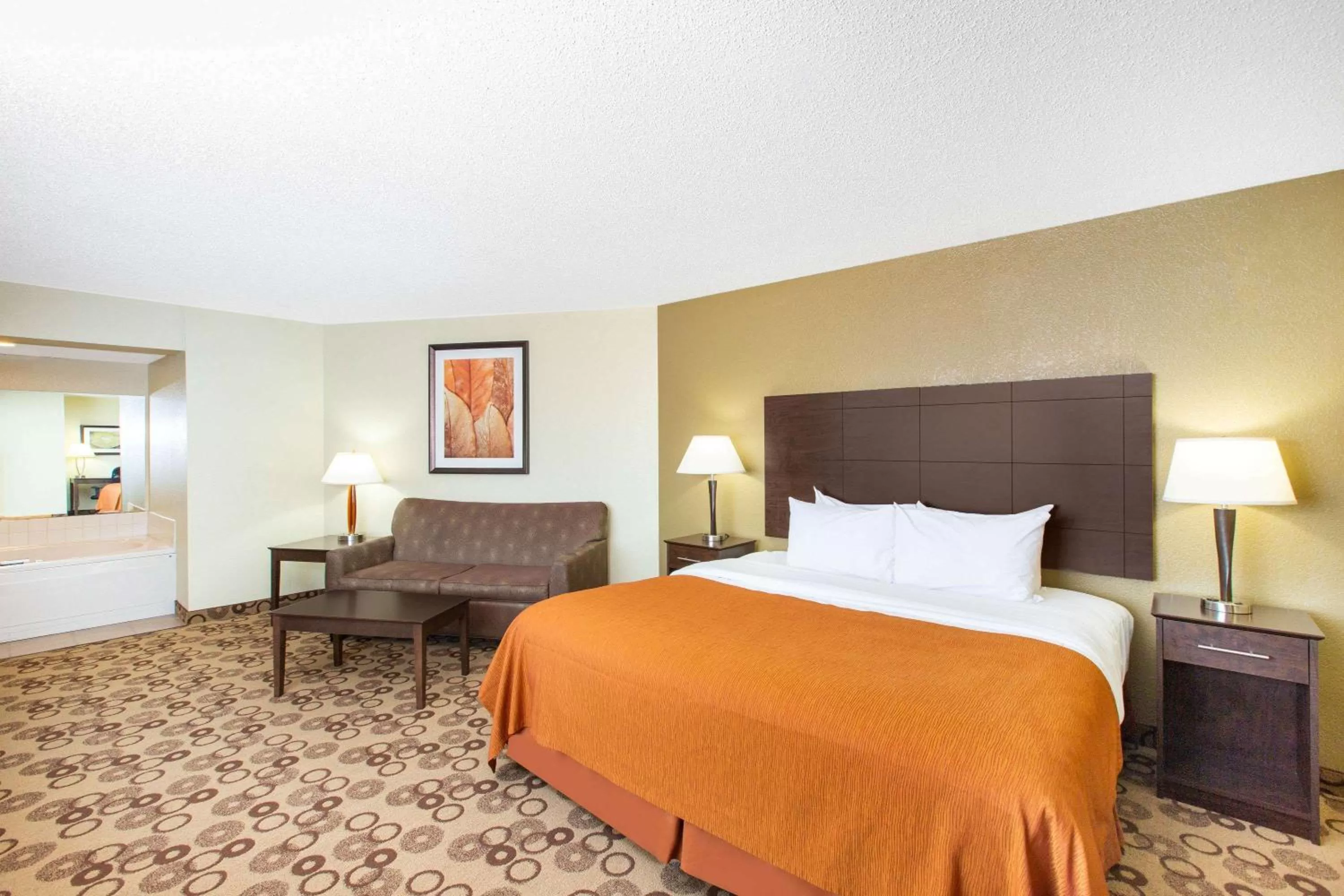Studio King Suite with Hot Tub and Fireplace - Non-Smoking  in Spark by Hilton Cedar Falls