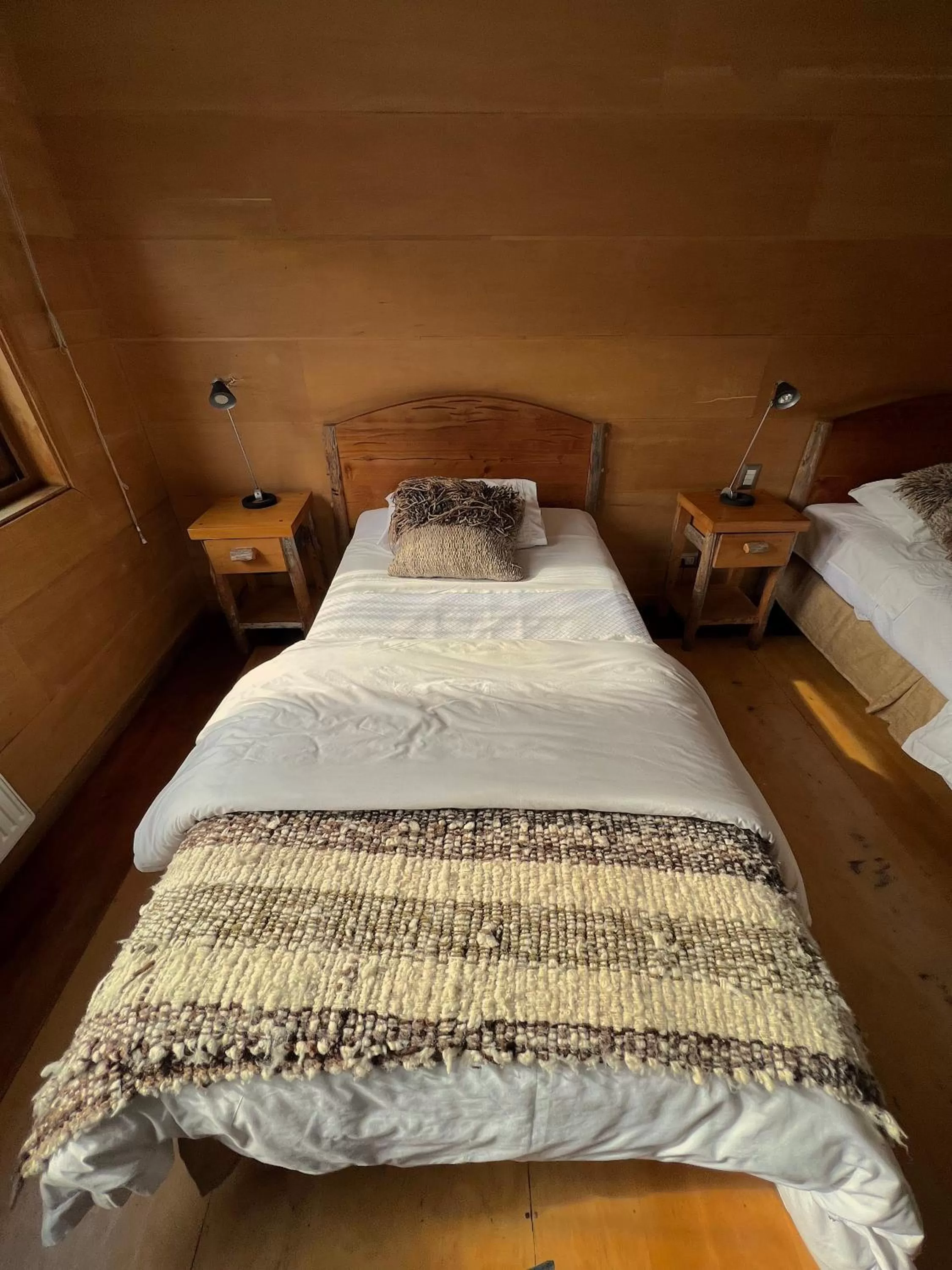 Bed in Palafito 1326 Hotel Boutique Chiloé