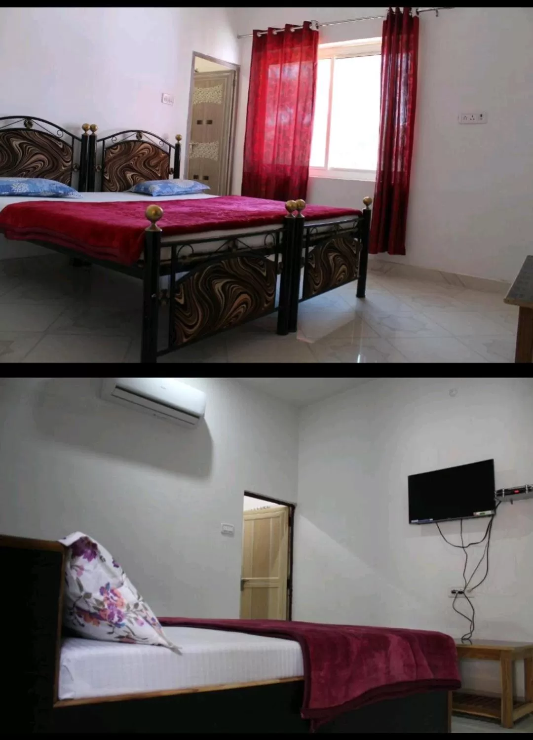 Bed in Best B&B in Orchha