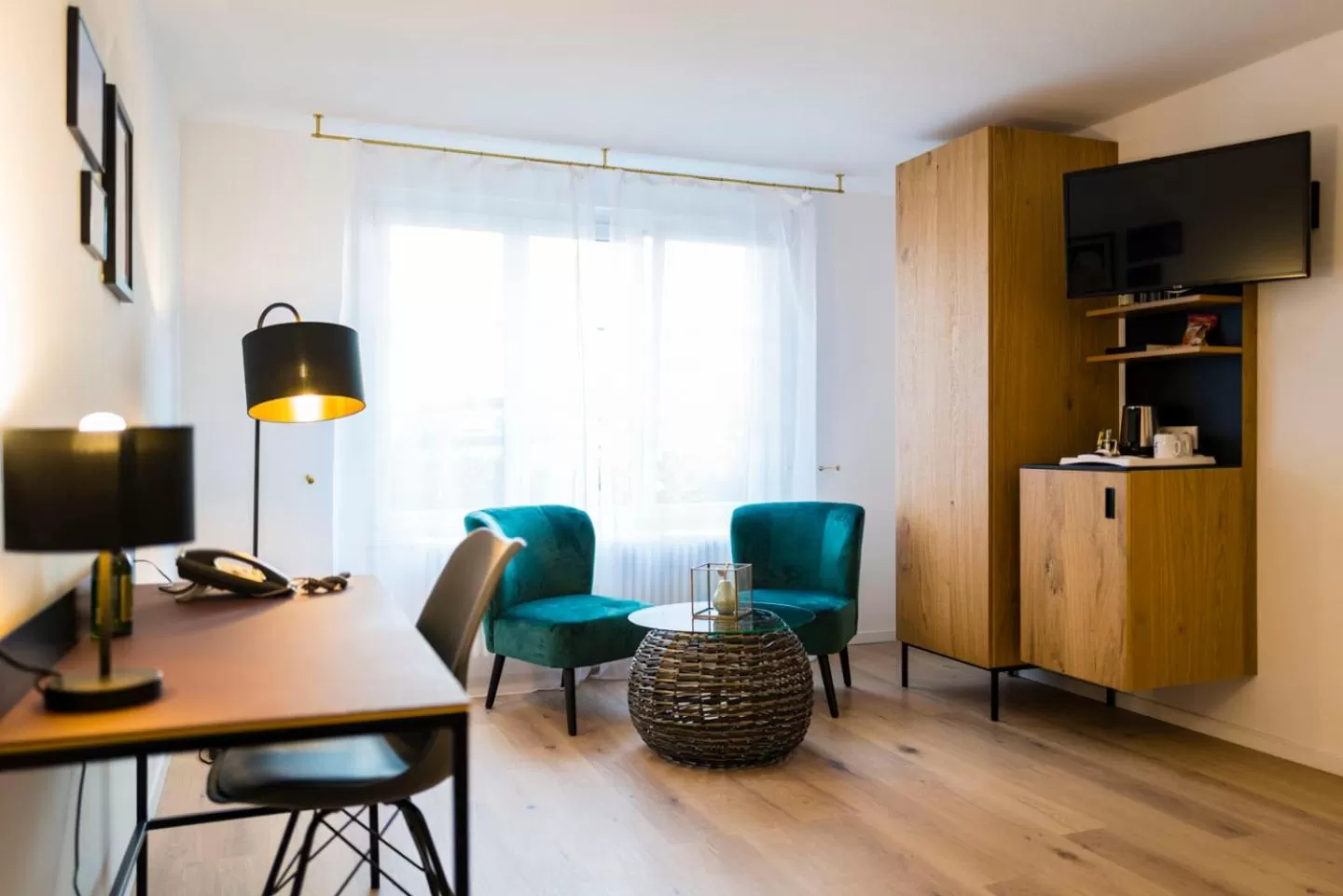 Seating area in Genusshotel Krone & Roadtrips bei Basel