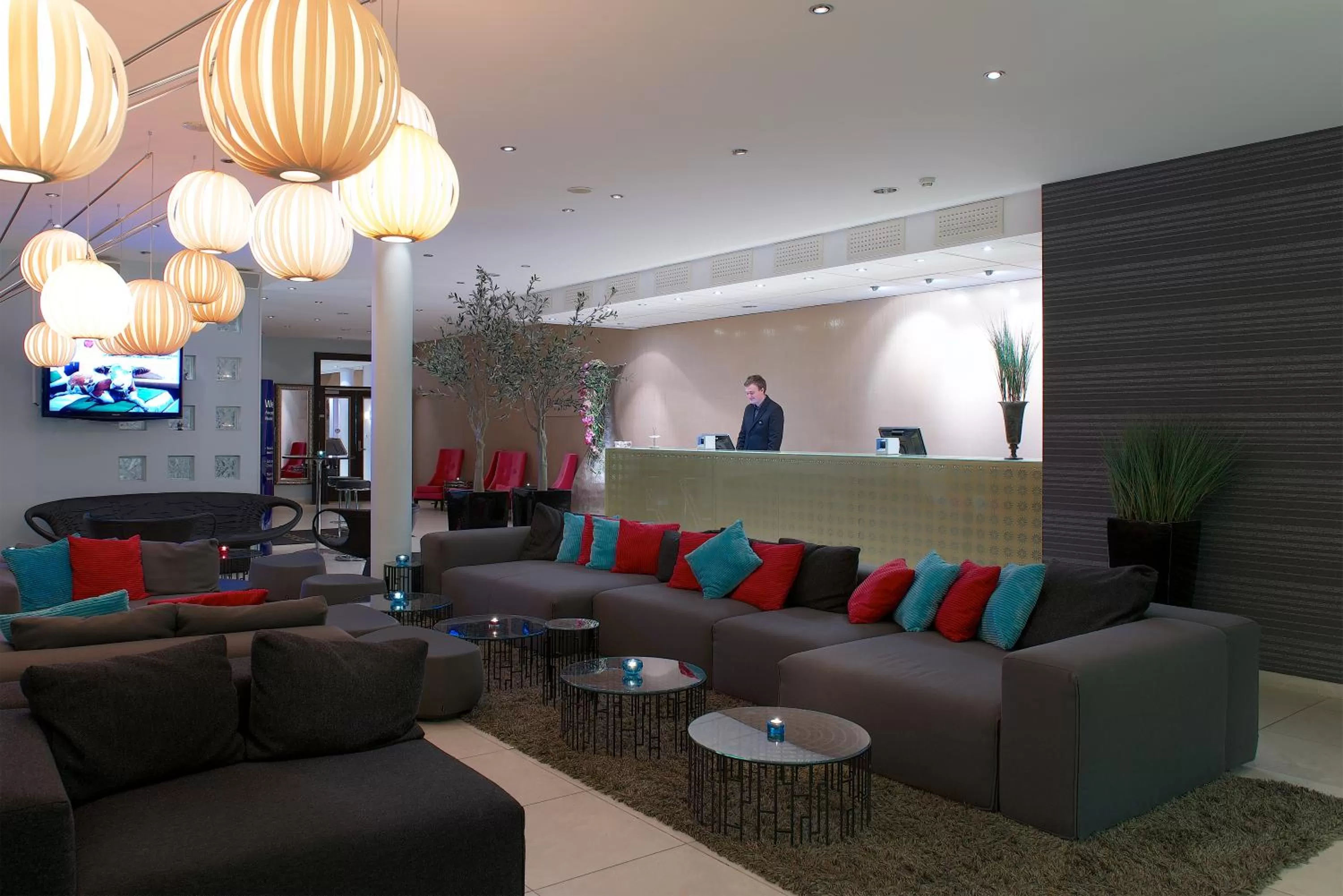 Lobby or reception in Home Hotel Aurora