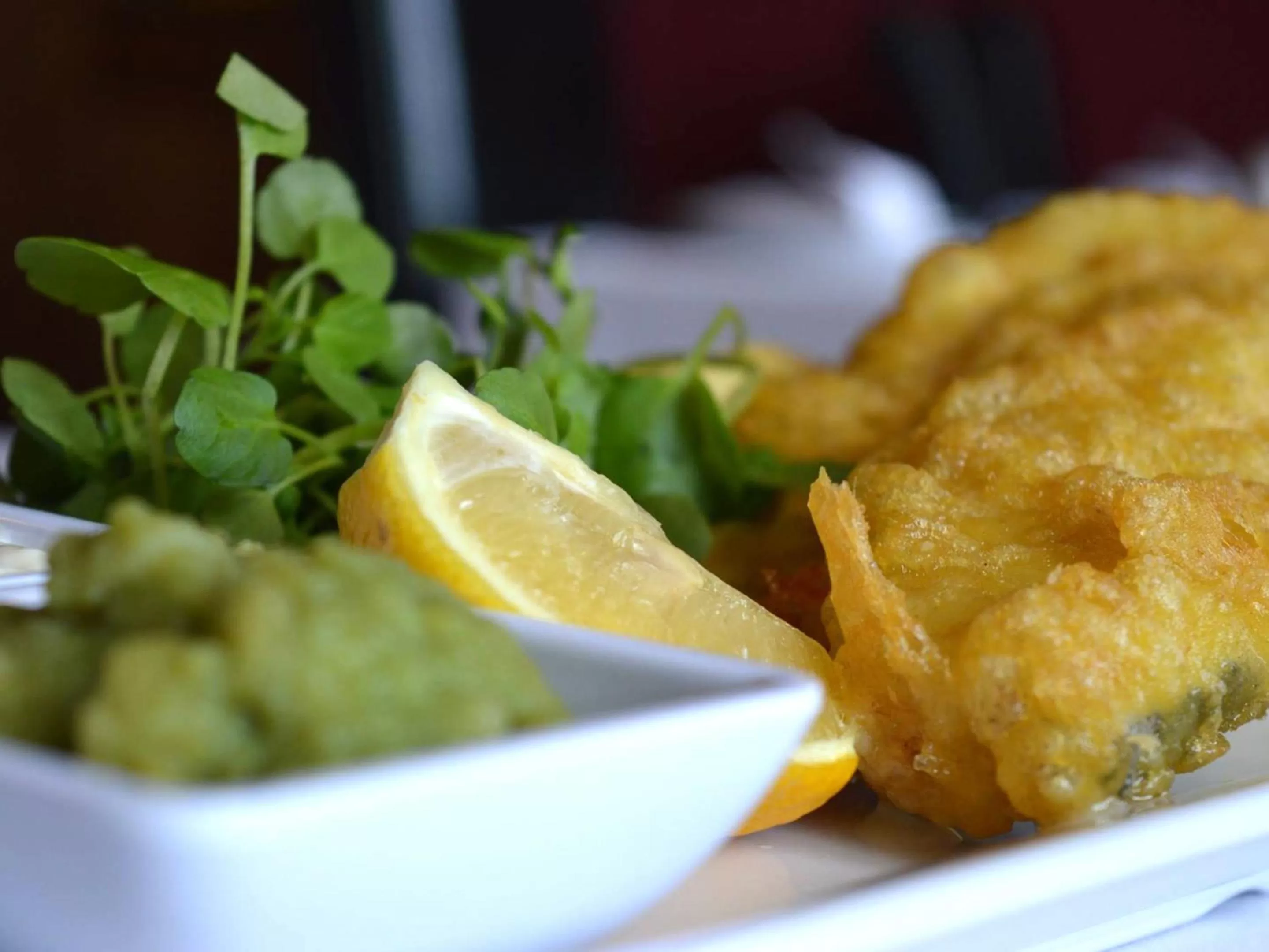 Food close-up in Cliff Hotel