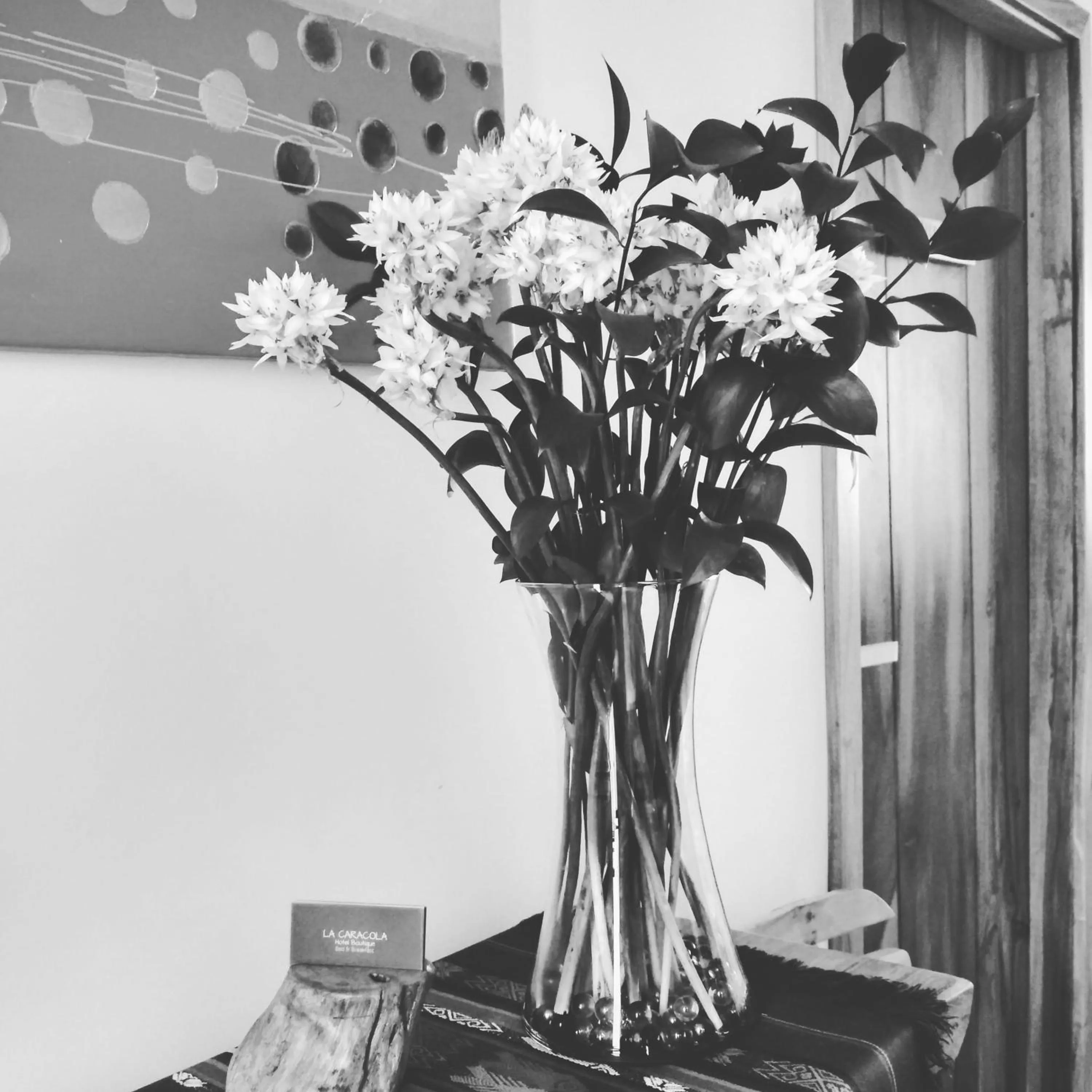 Decorative detail in Hotel La Caracola