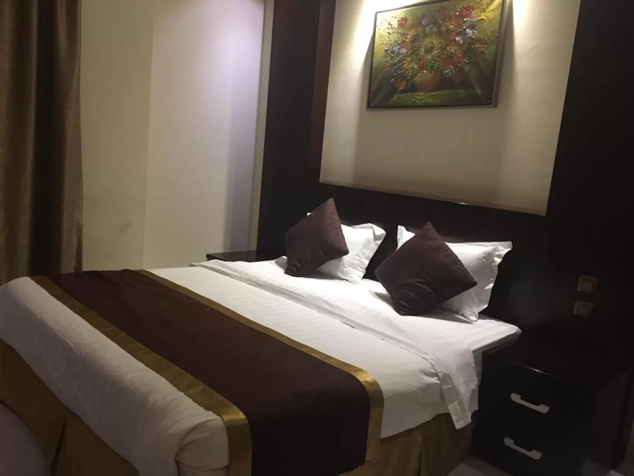 Bed in Taleen Serviced Apartments Al Nakheel