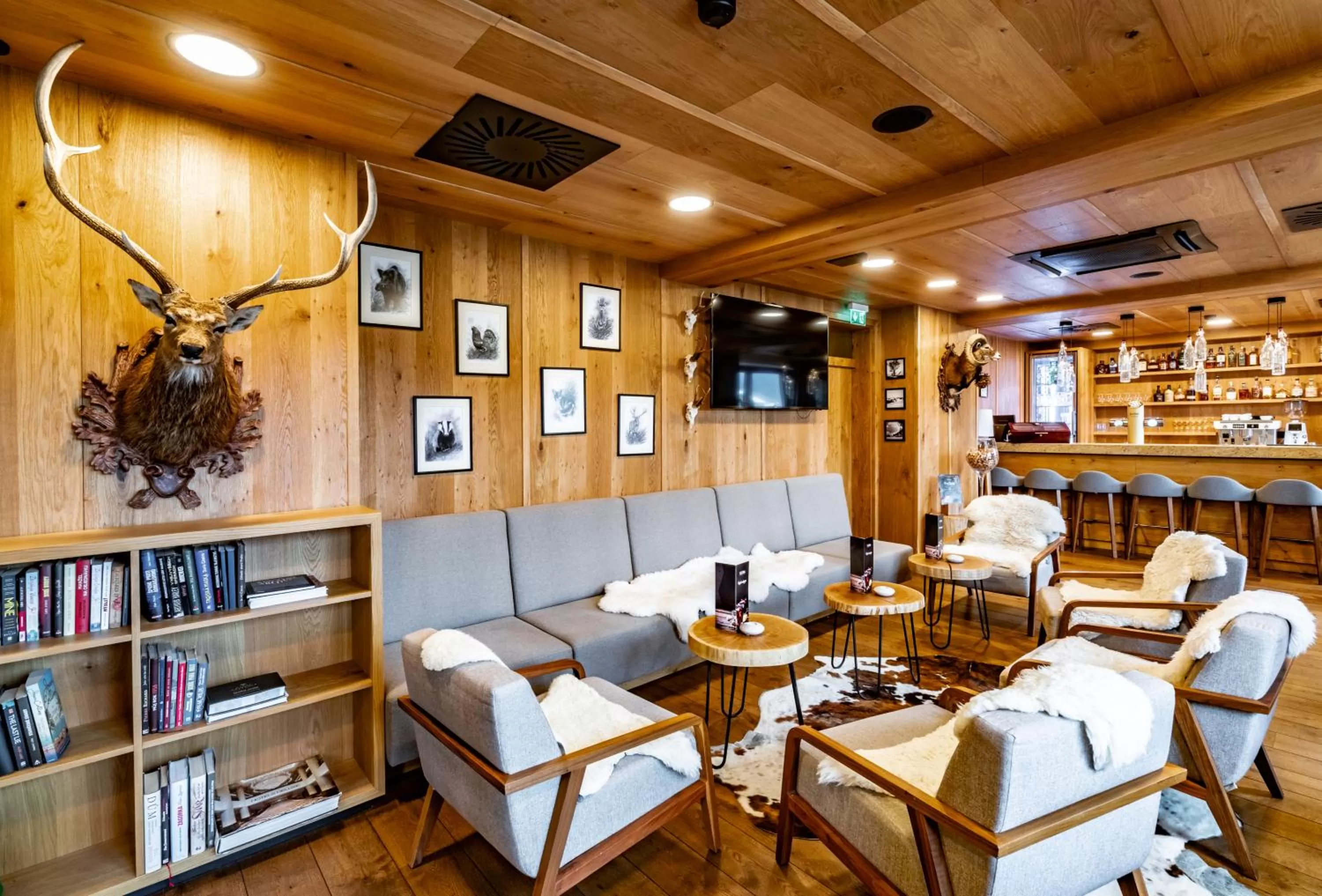 Lobby or reception in Grandhotel Tatra