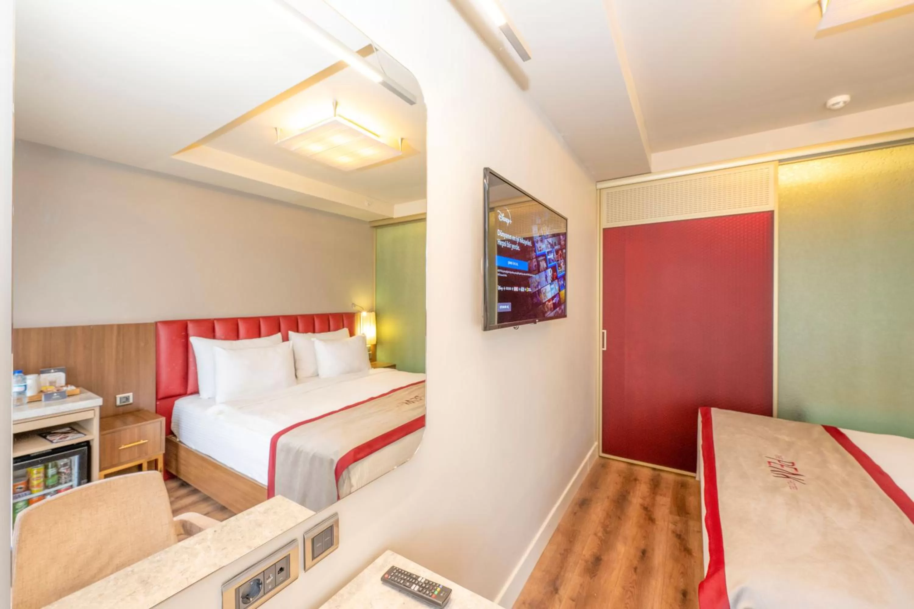 Photo of the whole room, Bed in Ramada By Wyndham Istanbul Pera Taksim