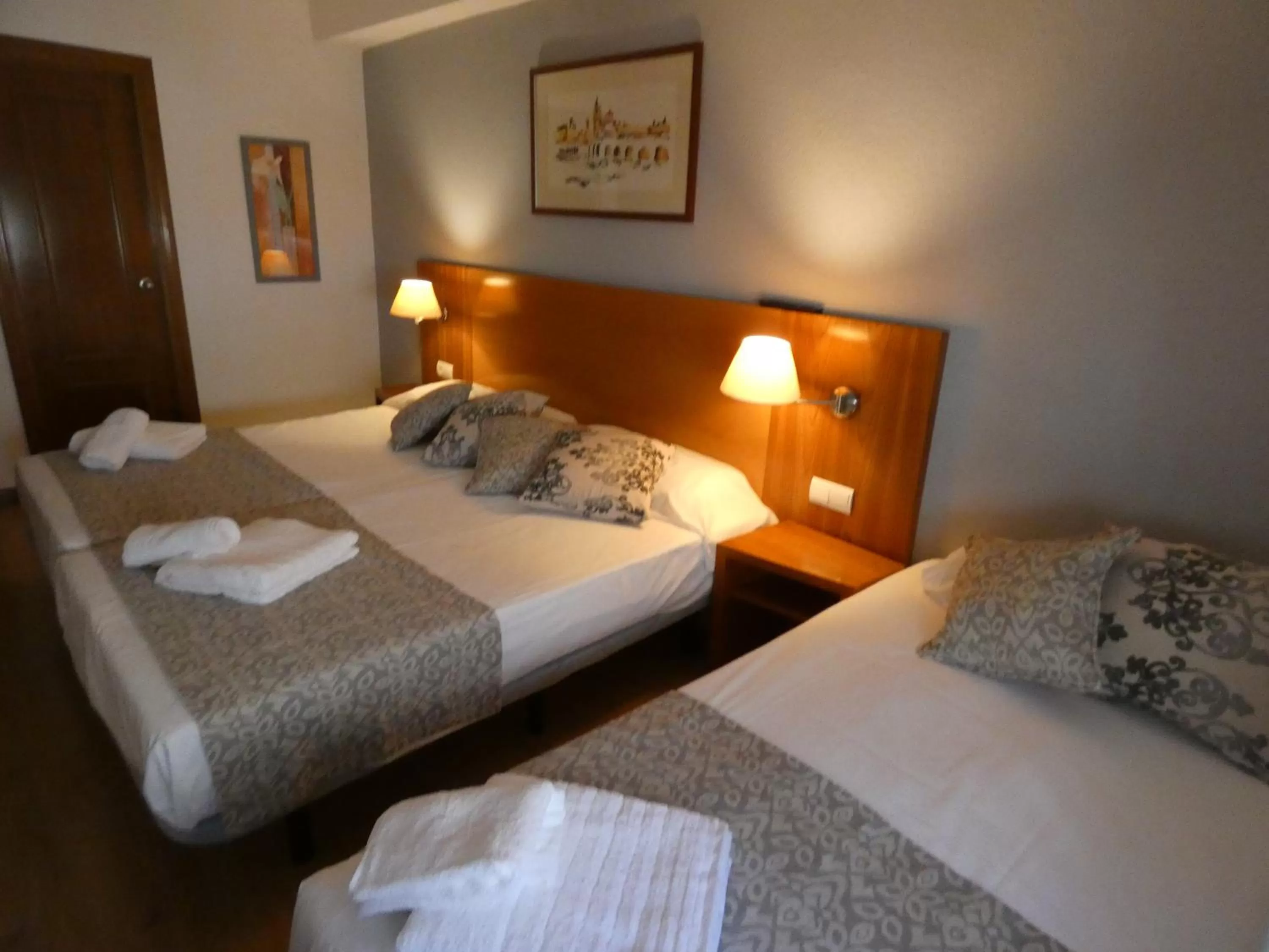 Bed in Hotel Mercado by gaiarooms