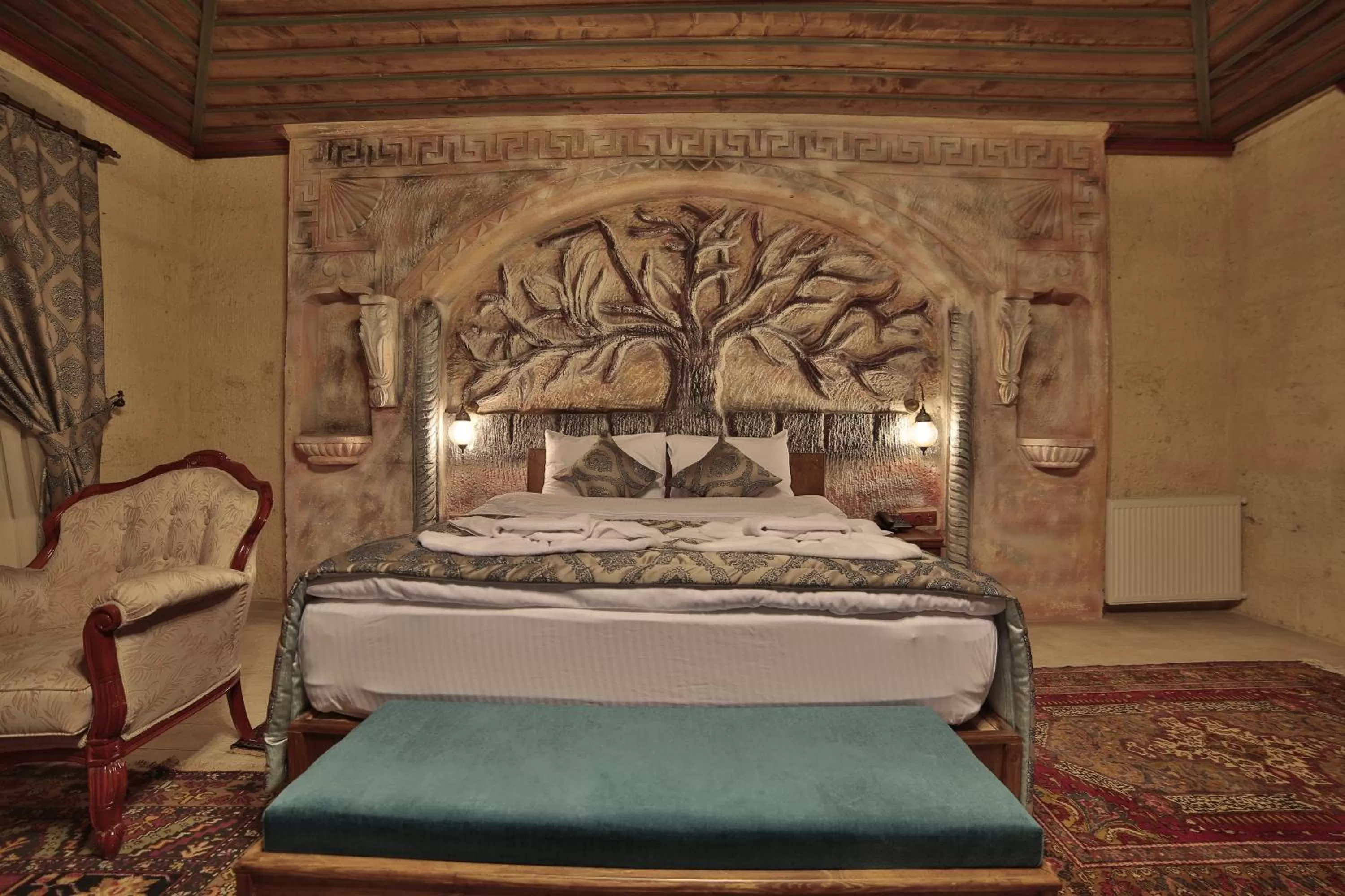 Shower, Bed in Grand Cappadocia Hotel