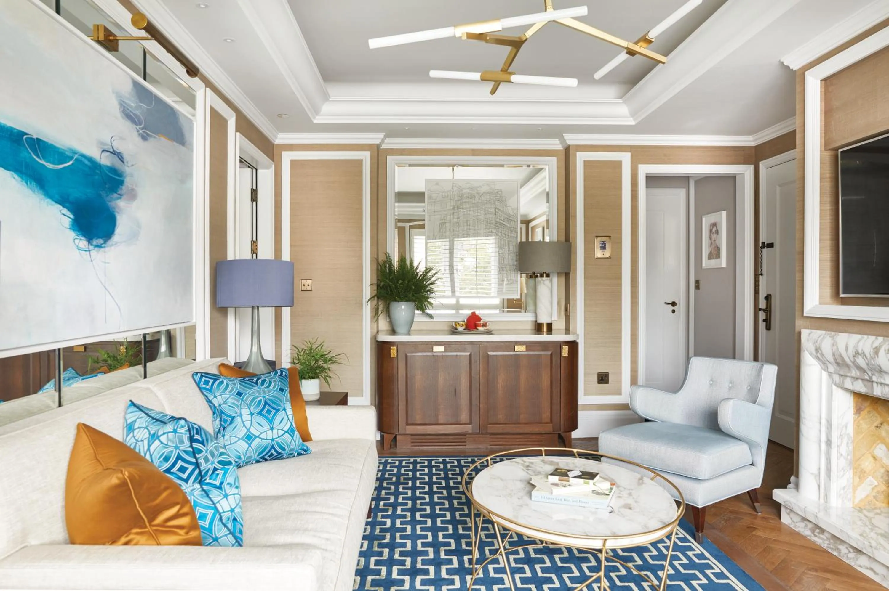 Living room in The Cadogan, A Belmond Hotel, London