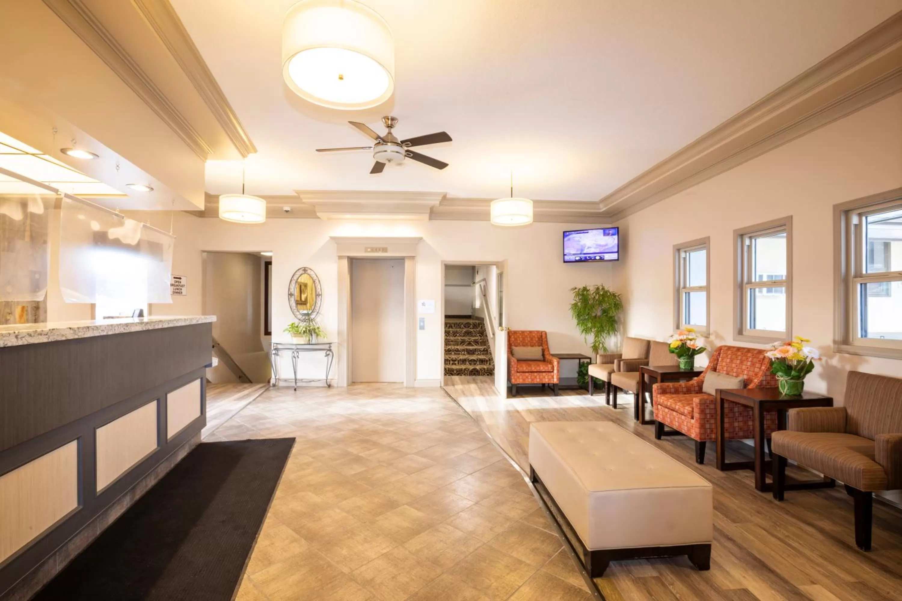 Lobby or reception in Tower Inn & Suites