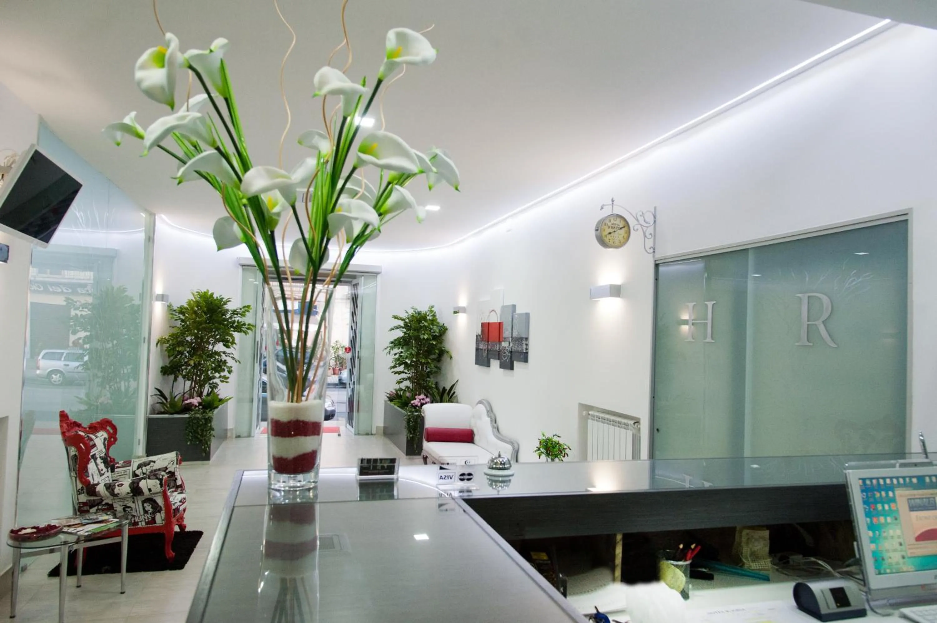 Lobby or reception in Hotel Regina