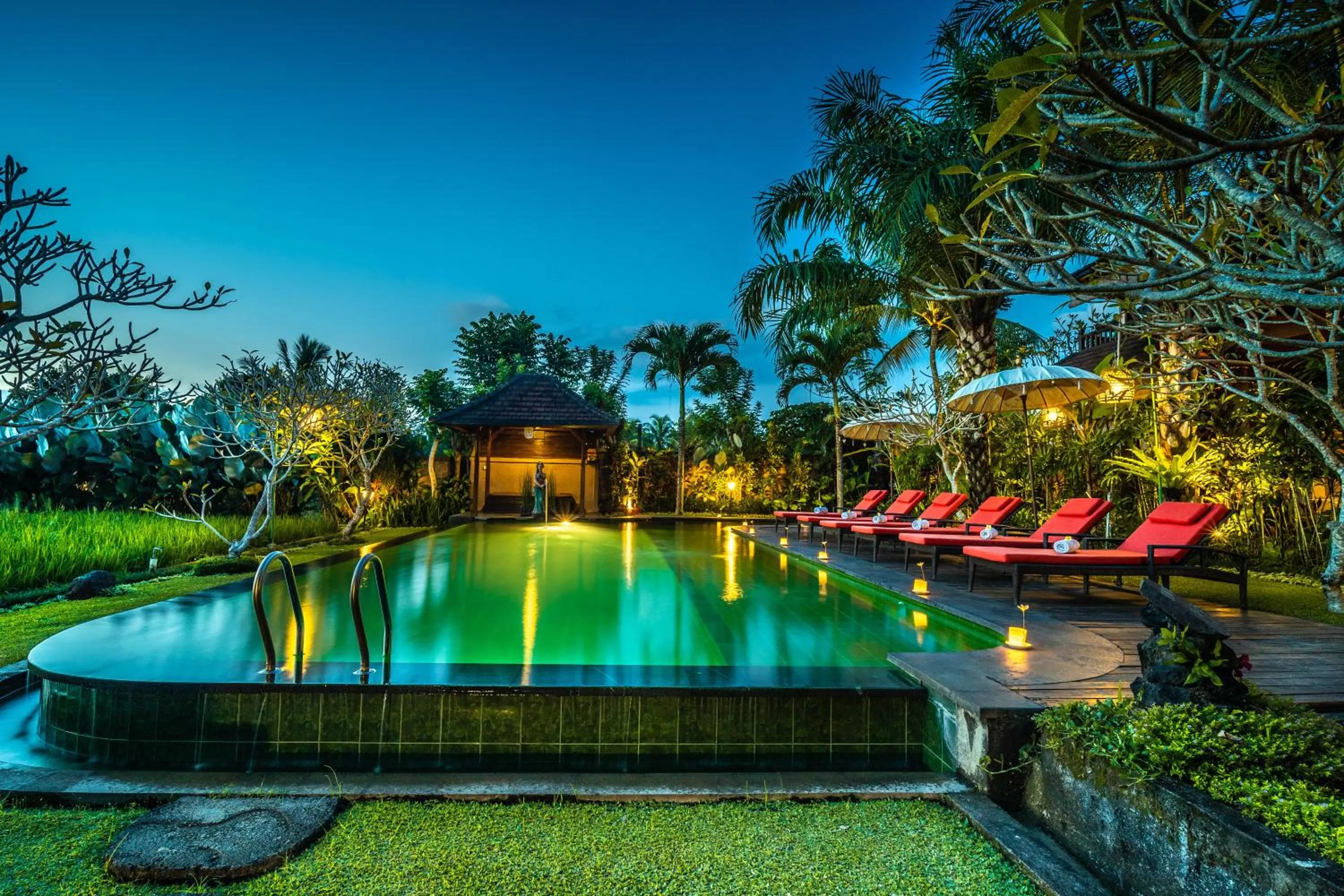 Pool view in Bliss Ubud Spa Resort