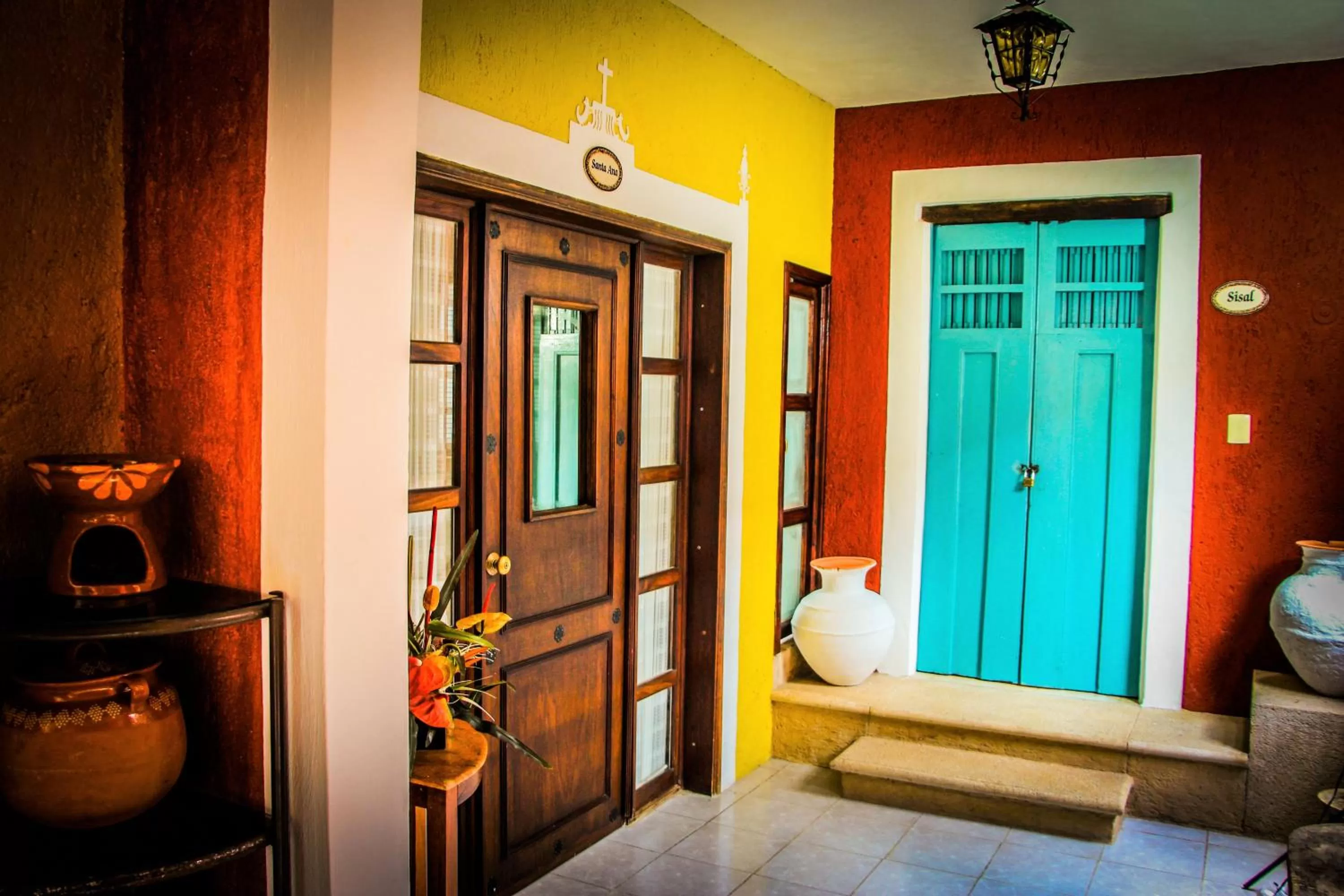 Decorative detail in Casa Tia Micha