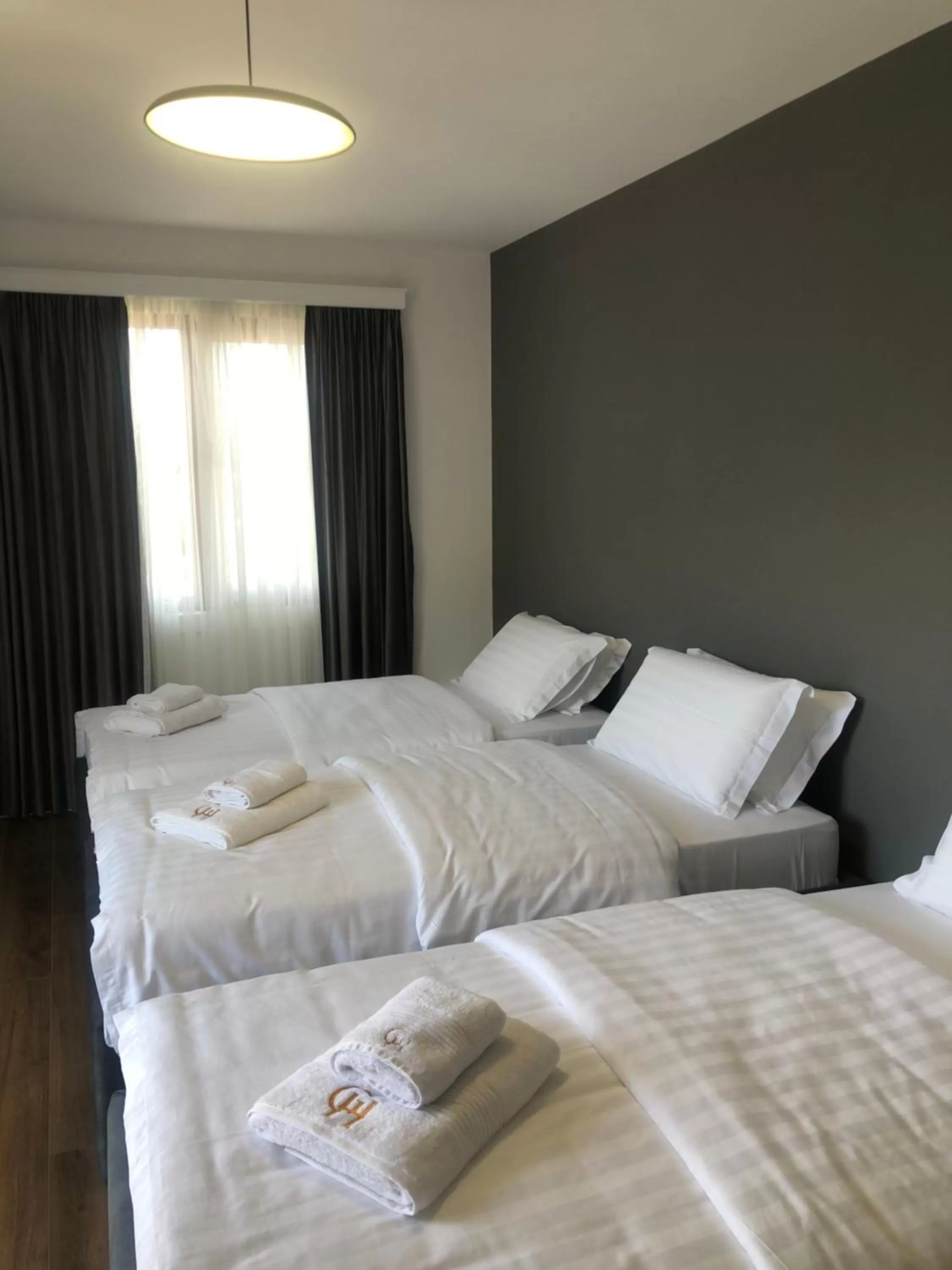 Bed in Grand Hotel Pogradec