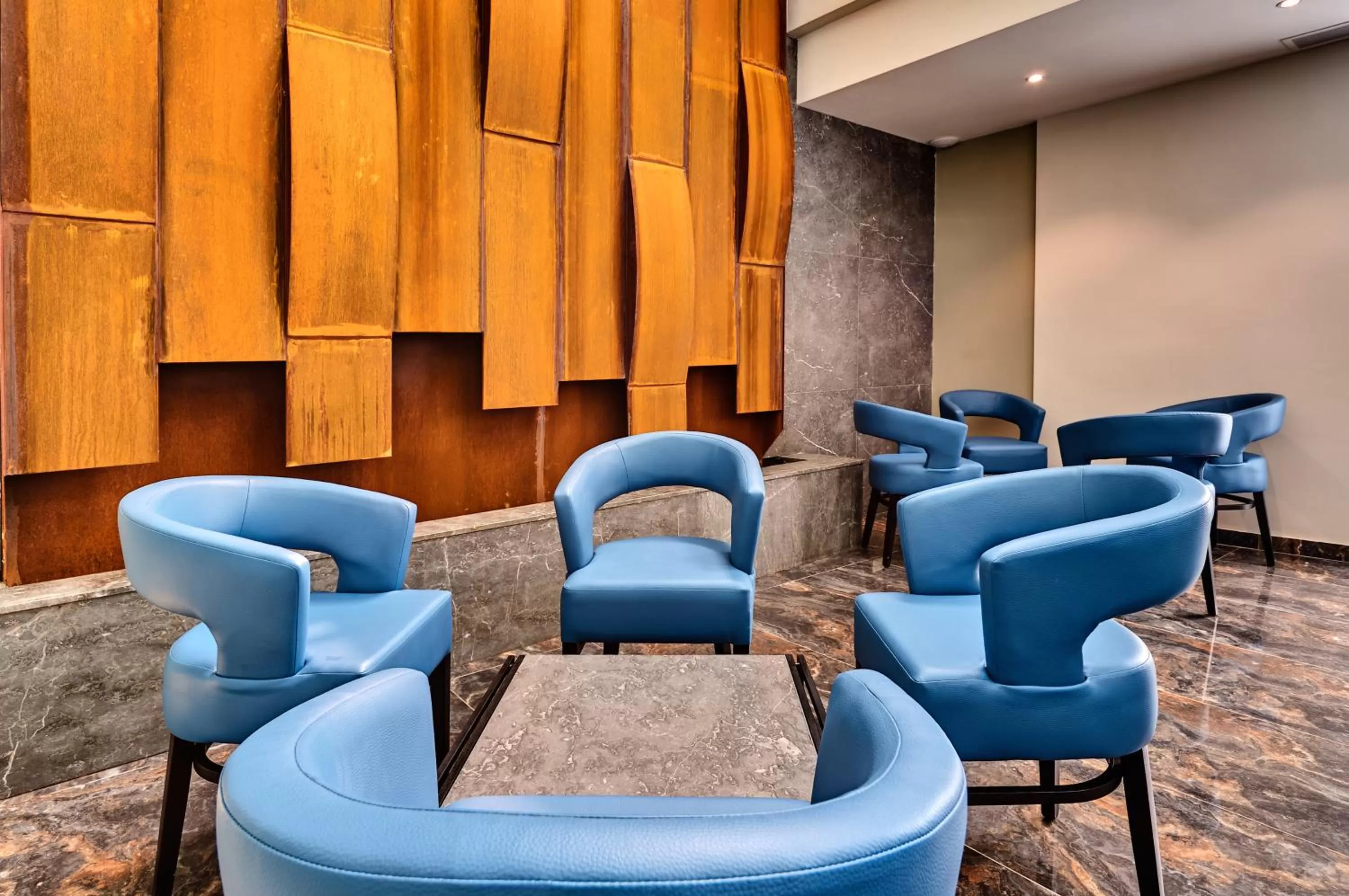 Lobby or reception in The District Hotel