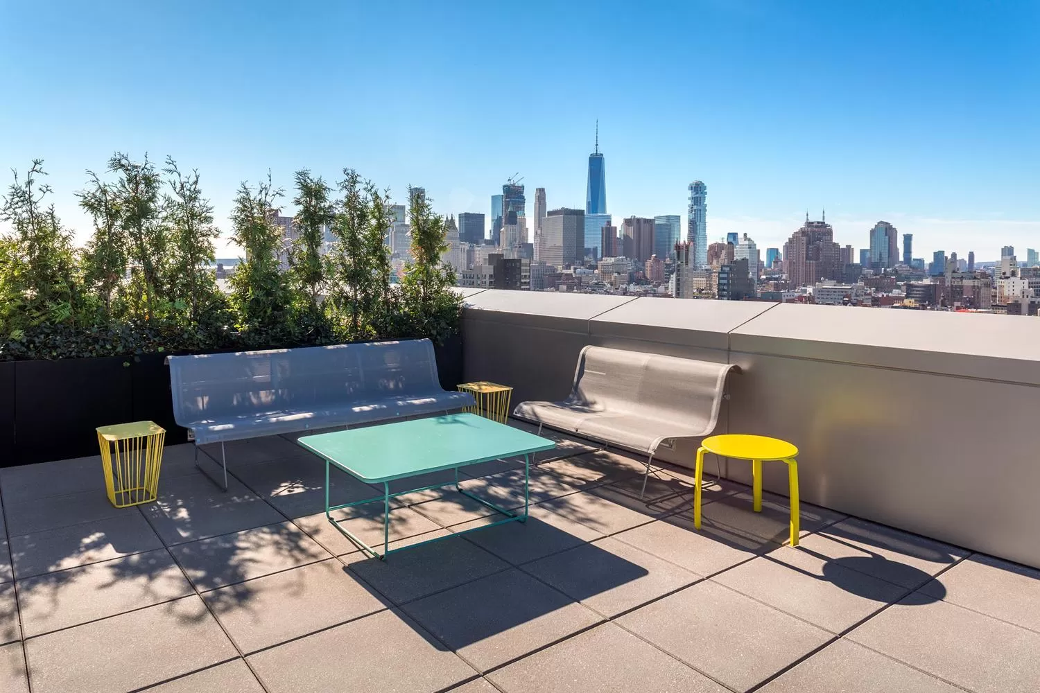 Balcony/Terrace in Hotel Indigo Lower East Side New York by IHG