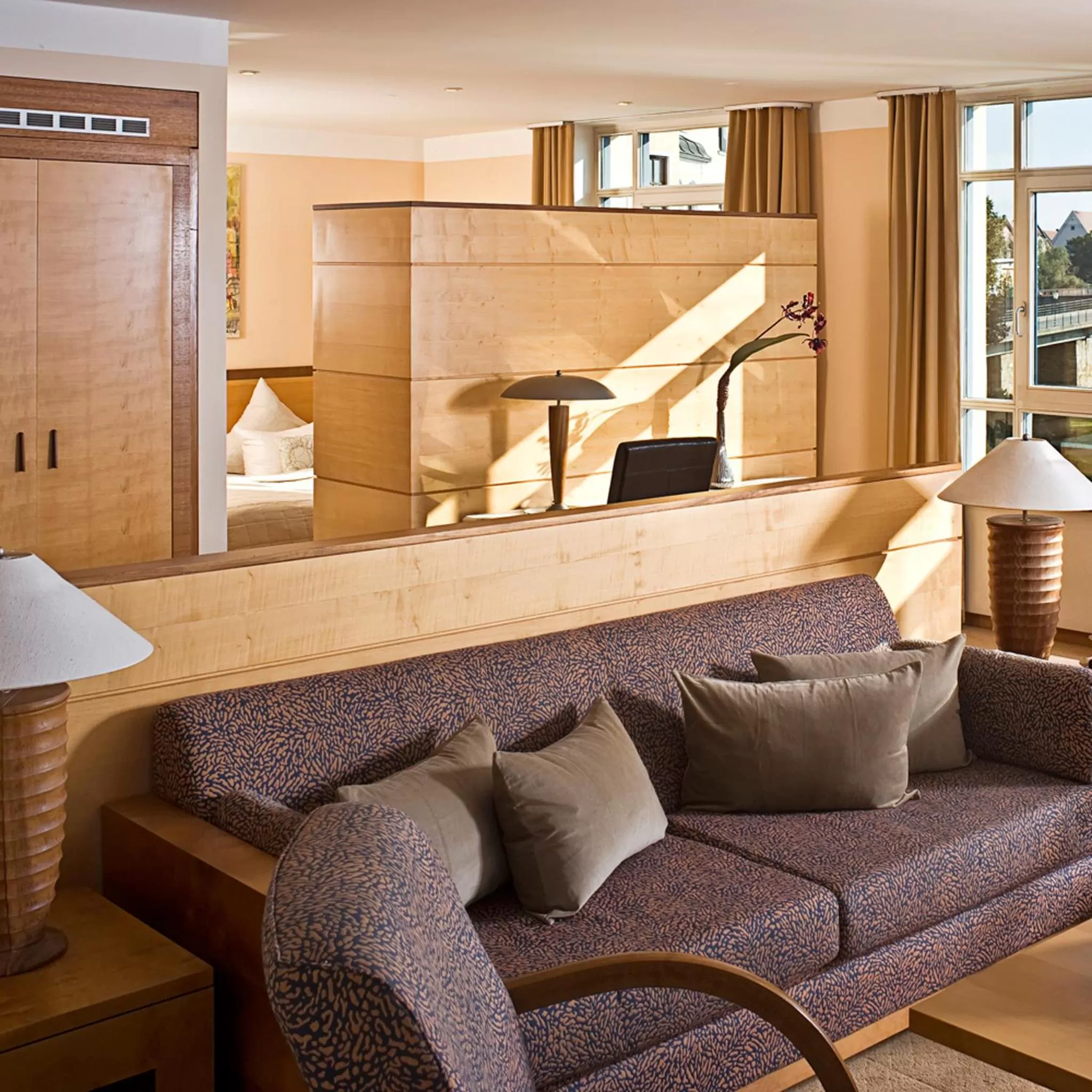 Living room in SORAT Insel-Hotel Regensburg