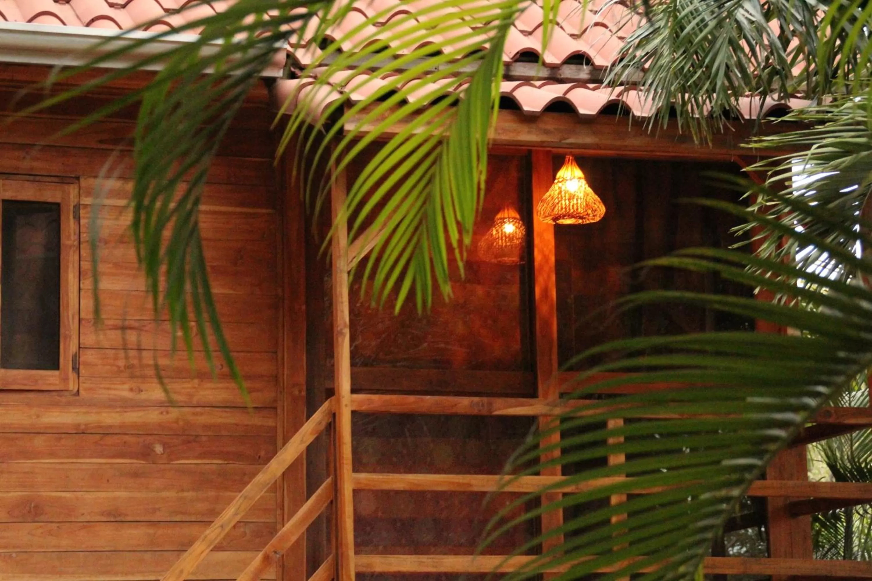 Patio in The Beach Bungalows - Yoga and Surf Hotel - Adults Only